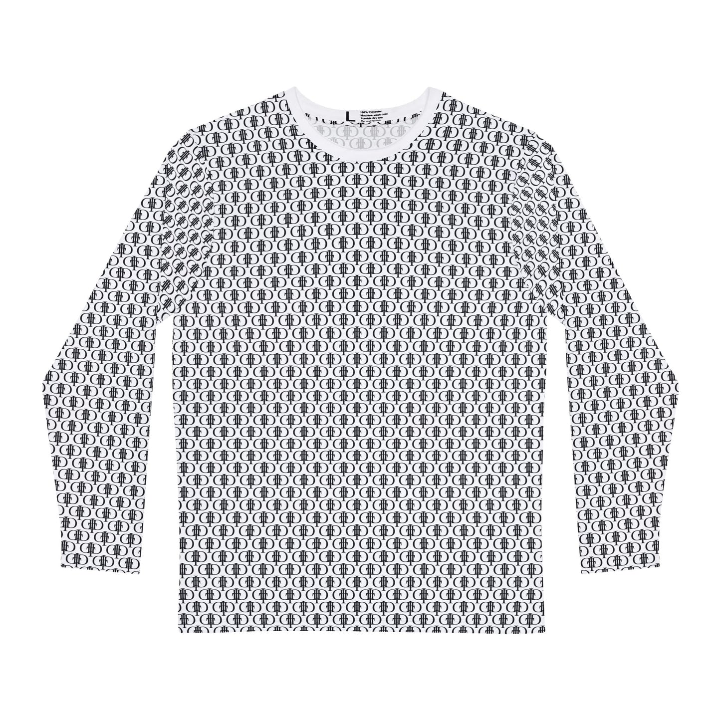 Disciple Dad Monogram Long Sleeve Tee