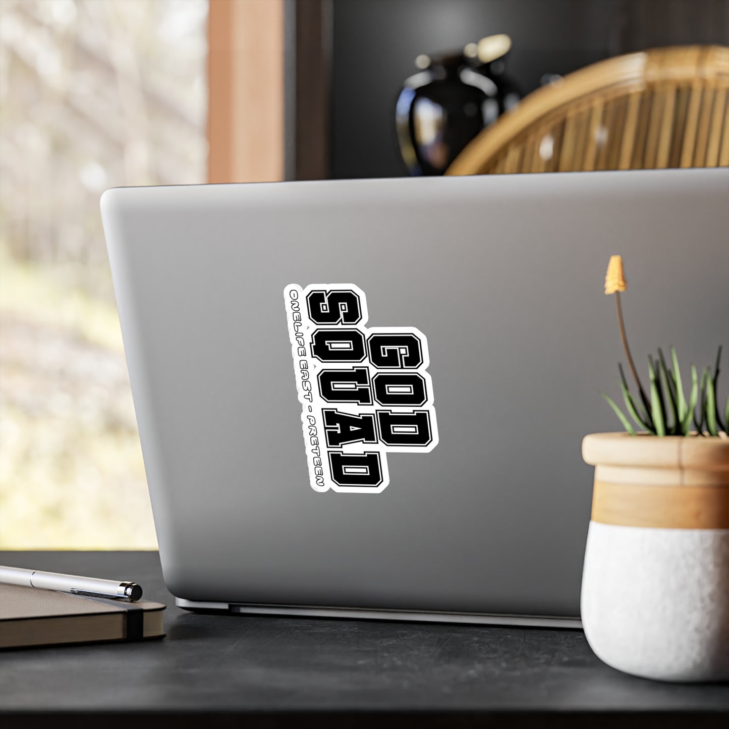 “God Squad” - Pre-Teen Room - Kiss-Cut Vinyl Decals