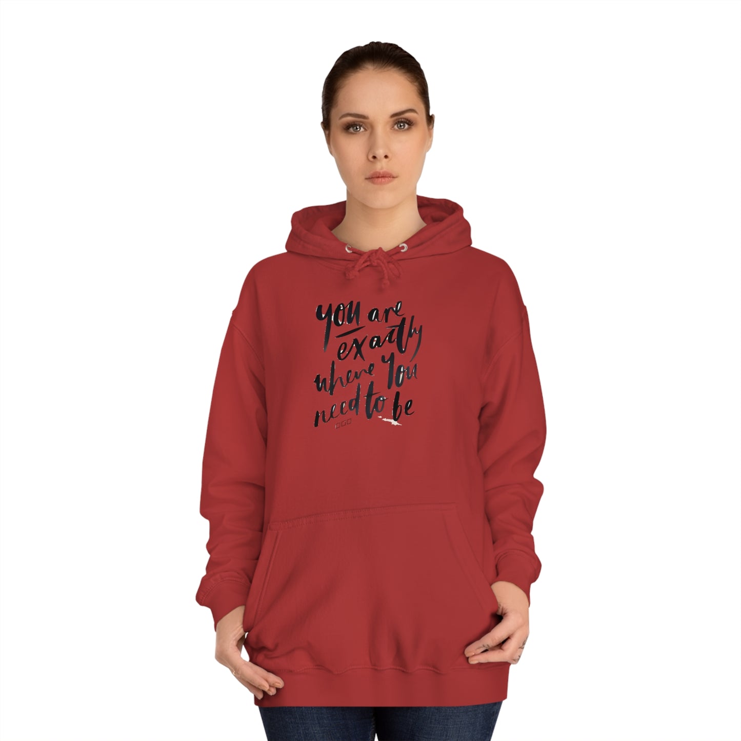You are EXACTLY where you need to be - CR Celebrate Recovery Classic Logo - Ultra Cotton Long Sleeve Tee