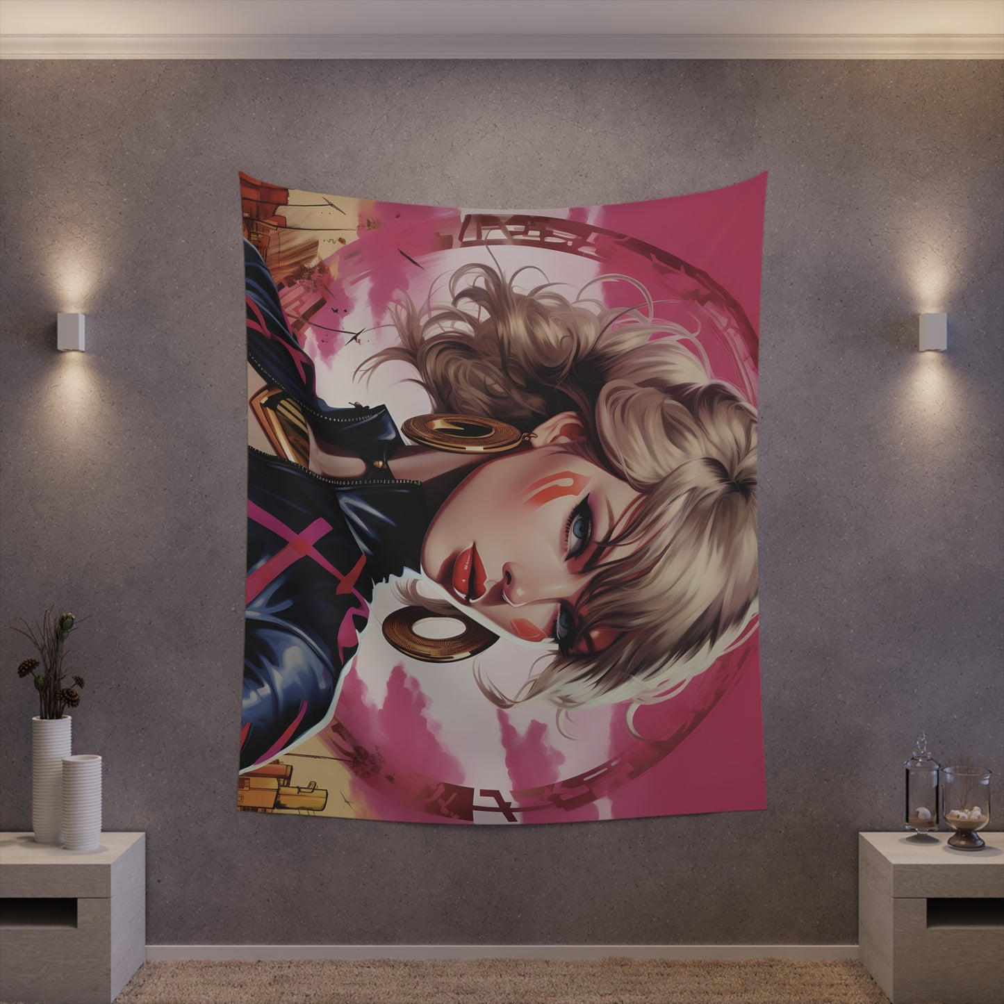 Anime Taylor Swift 2- Printed Wall Tapestry