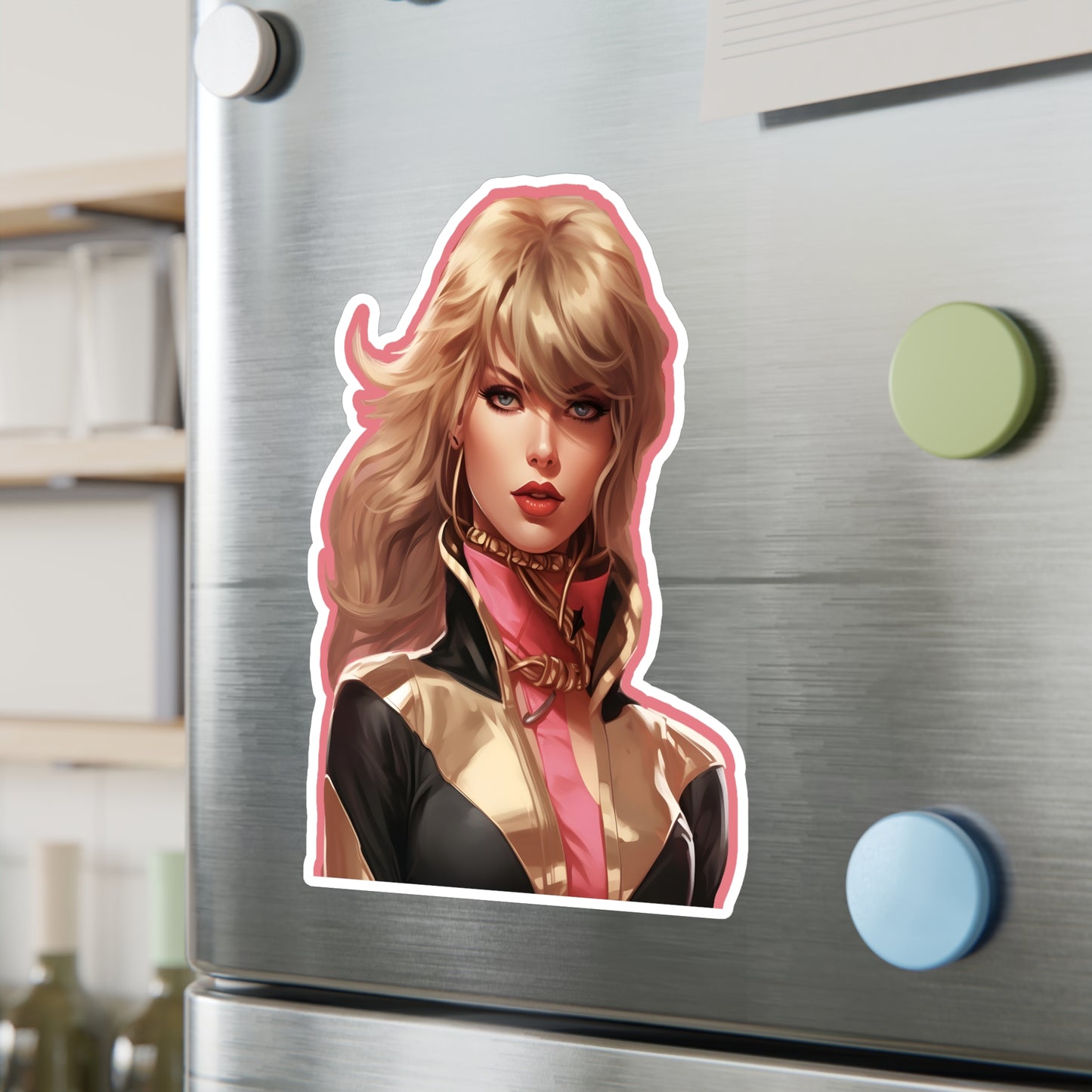 Anime Taylor Swift 4- Kiss-Cut Vinyl Decals