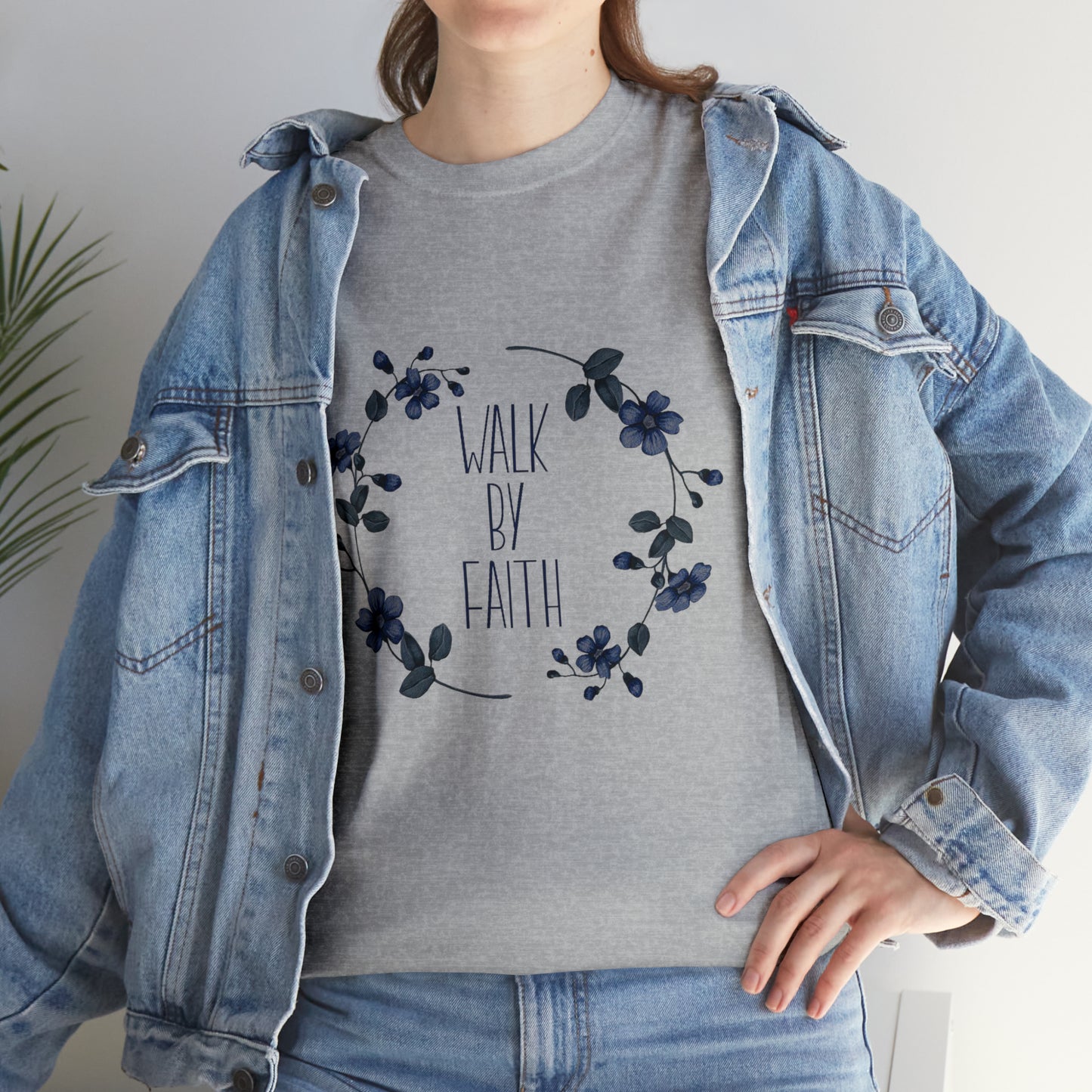 Walk by FAITH Unisex Heavy Cotton Tee