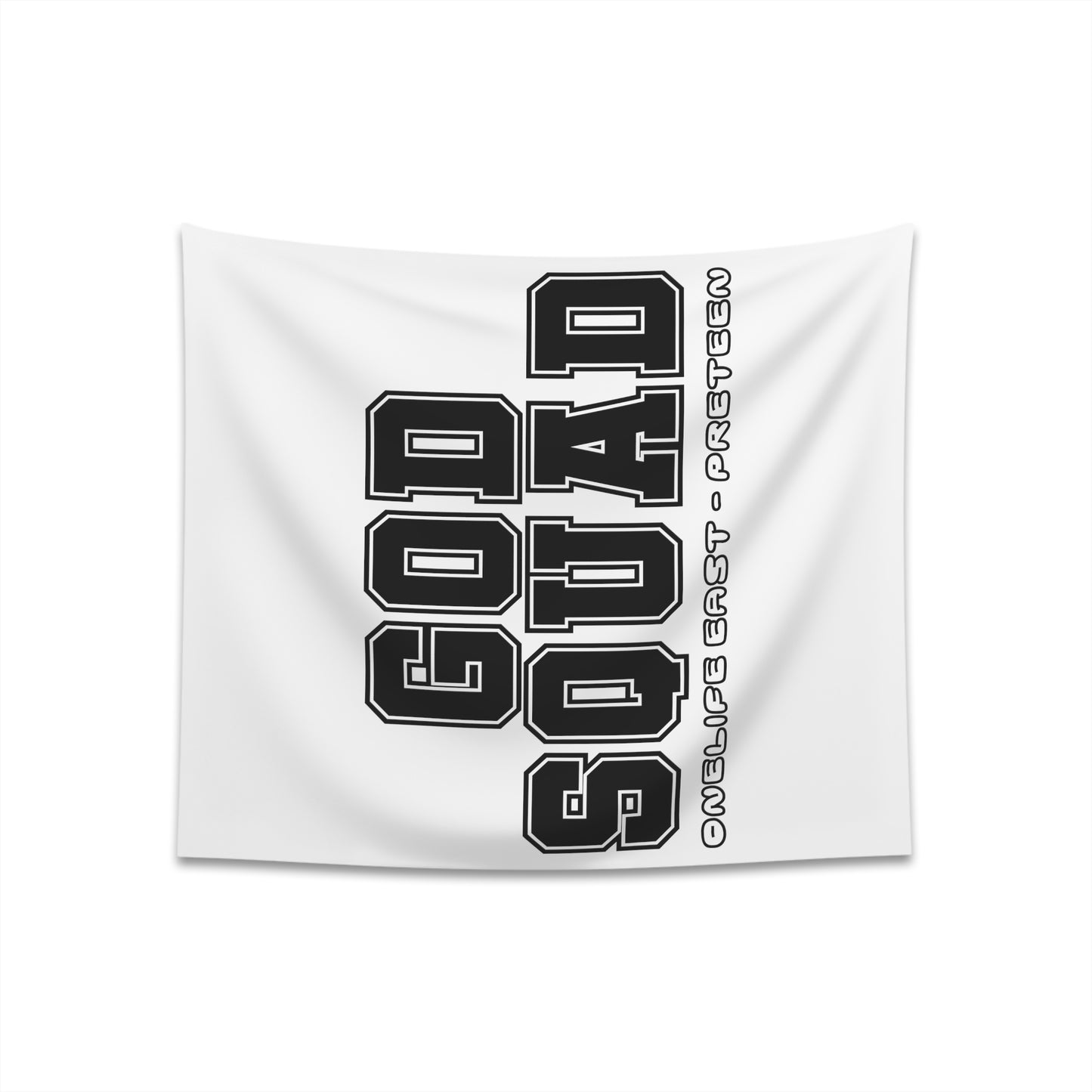 “God Squad” - Pre-Teen Room - Printed Wall Tapestry