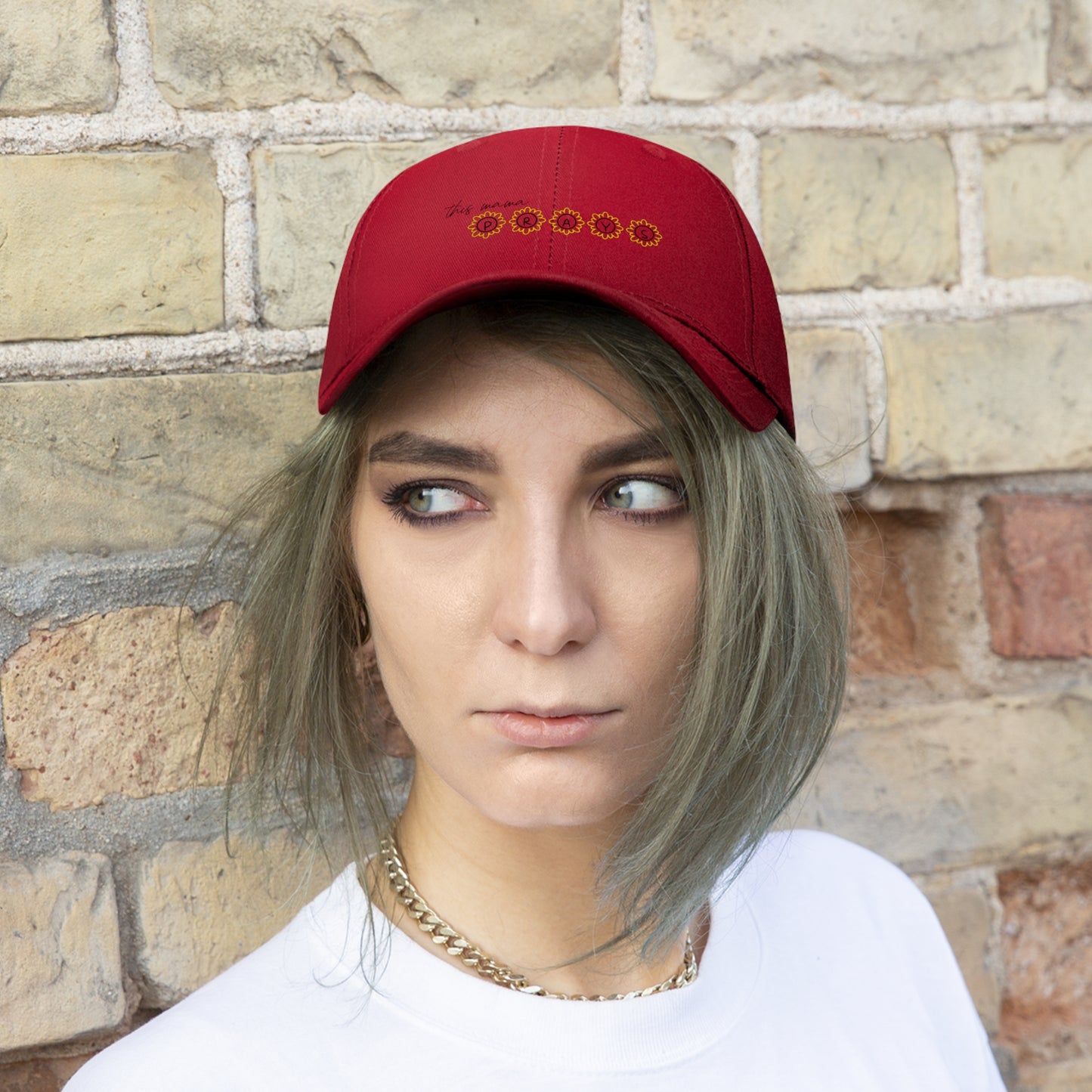 This Mama PRAYS (Embroidered)