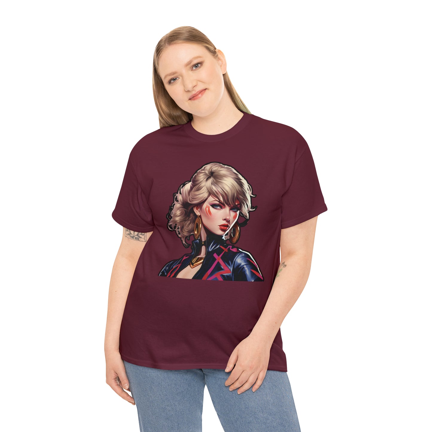 Anime Taylor Swift 2- Unisex Heavy Cotton Tee