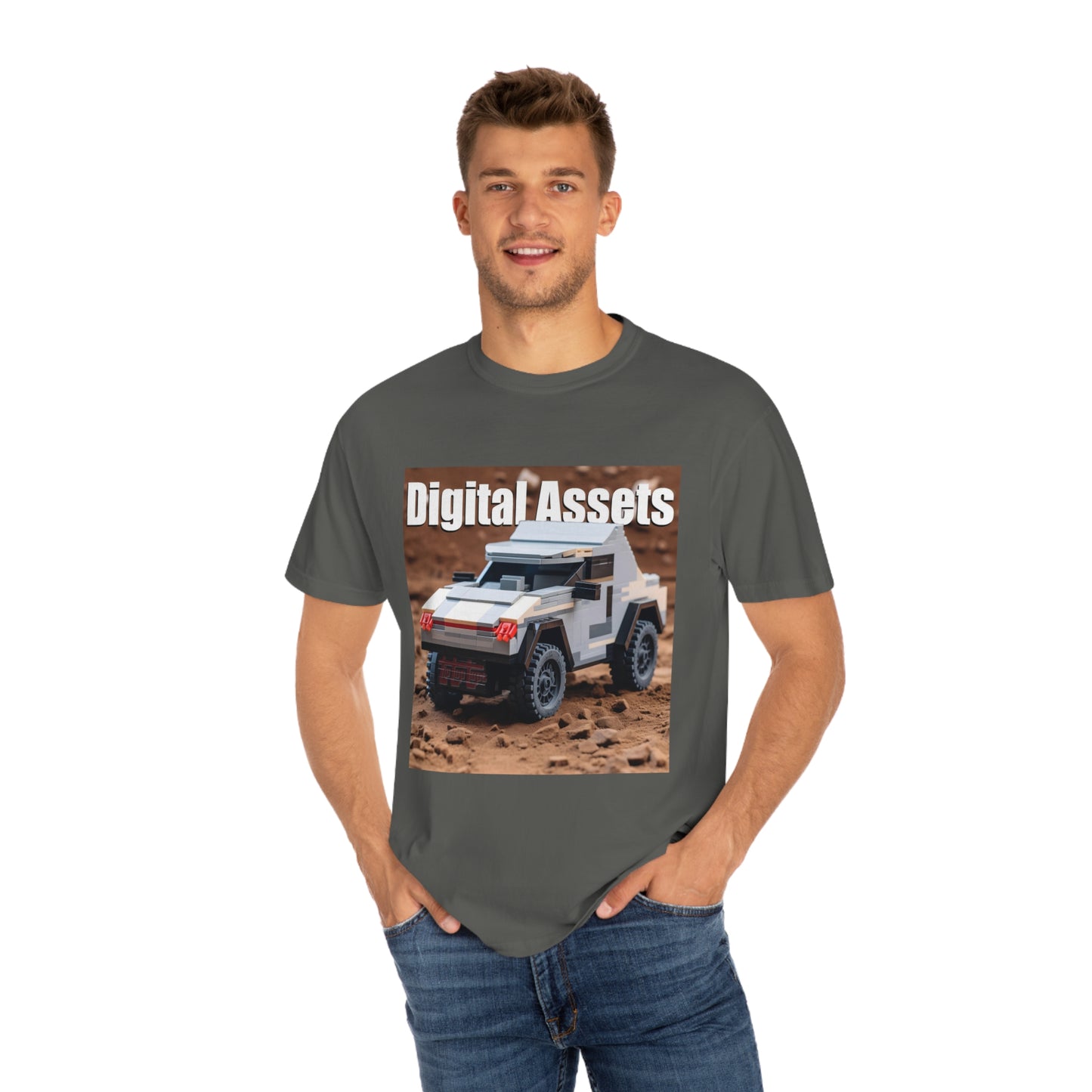 Digital Assets Unisex Garment-Dyed T-shirt