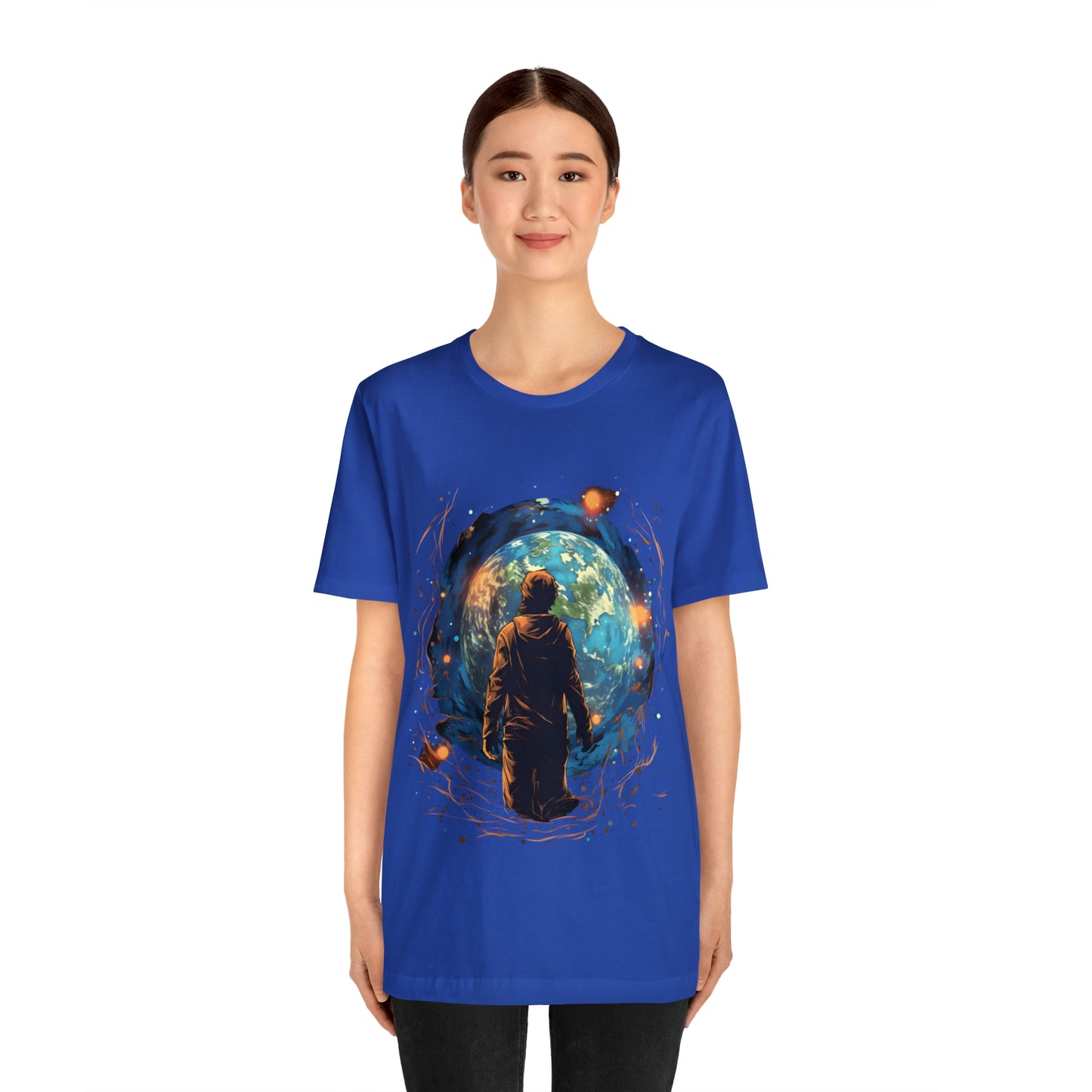 Jeremiah 29:11 “Whole World Ahead of You” Unisex Jersey Short Sleeve Tee