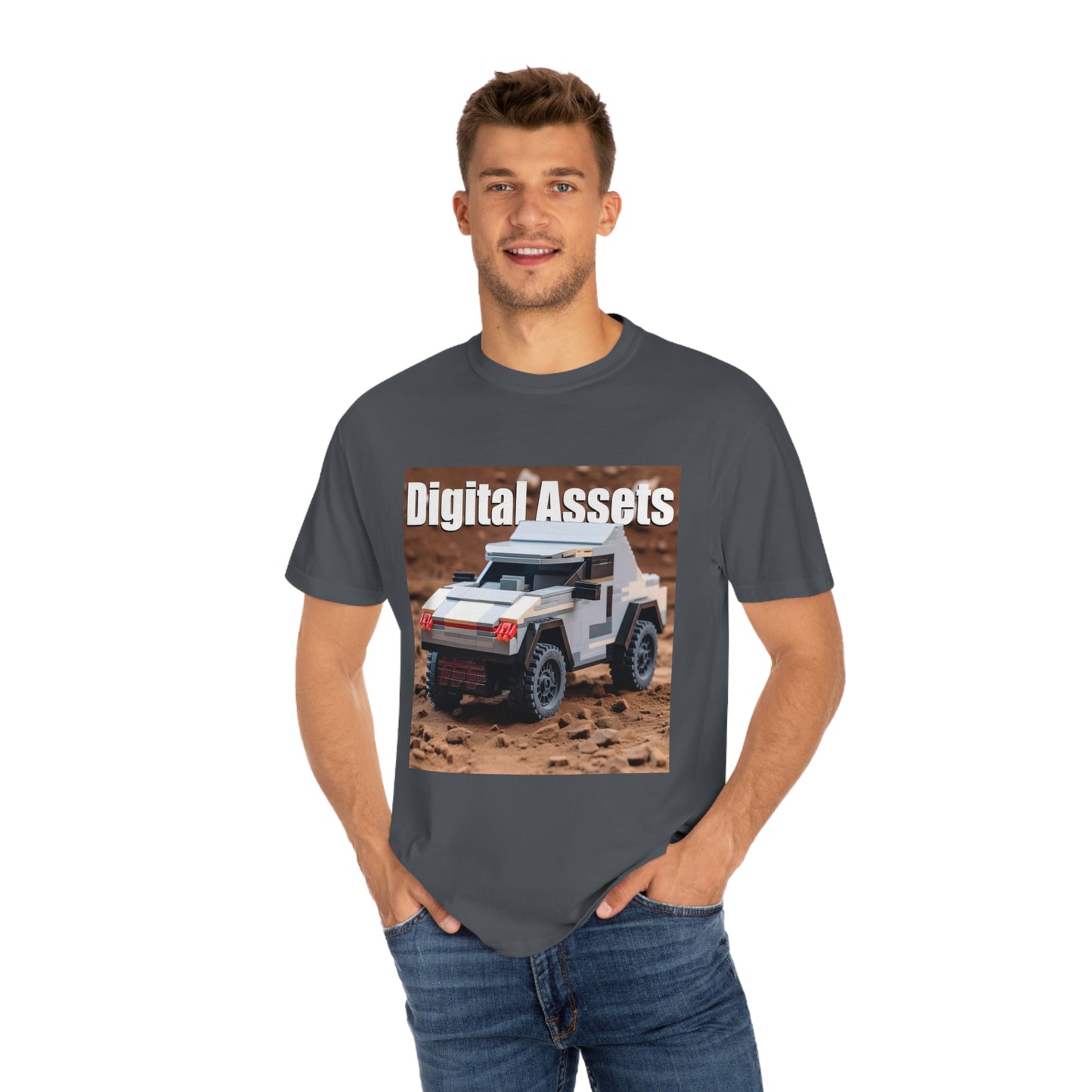 Digital Assets Unisex Garment-Dyed T-shirt
