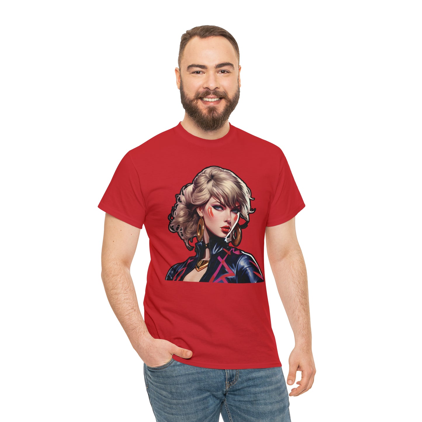 Anime Taylor Swift 2- Unisex Heavy Cotton Tee