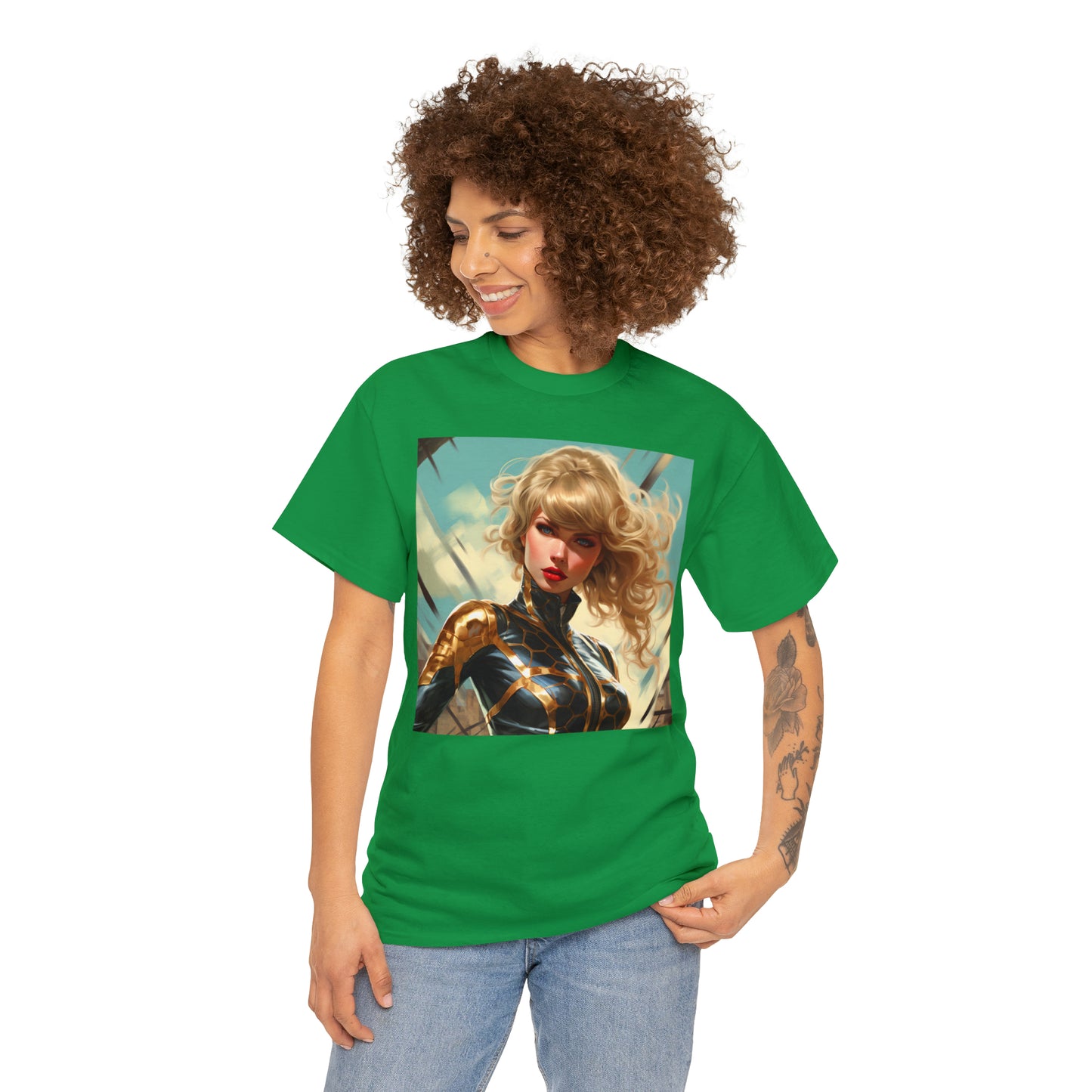 Anime Taylor Swift 3 - Unisex Heavy Cotton Tee