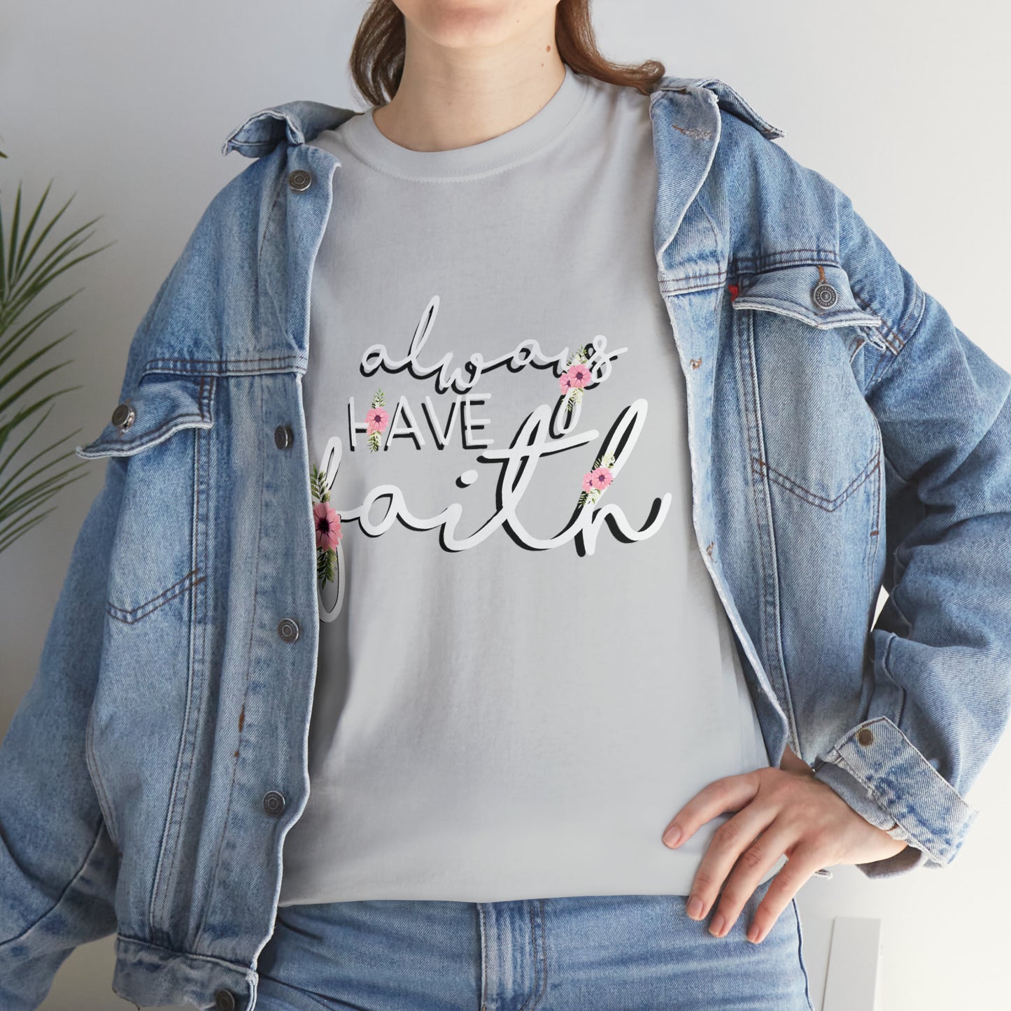 Don't be afraid, just Believe (Mark) - Unisex Heavy Cotton Short Sleeve Tee