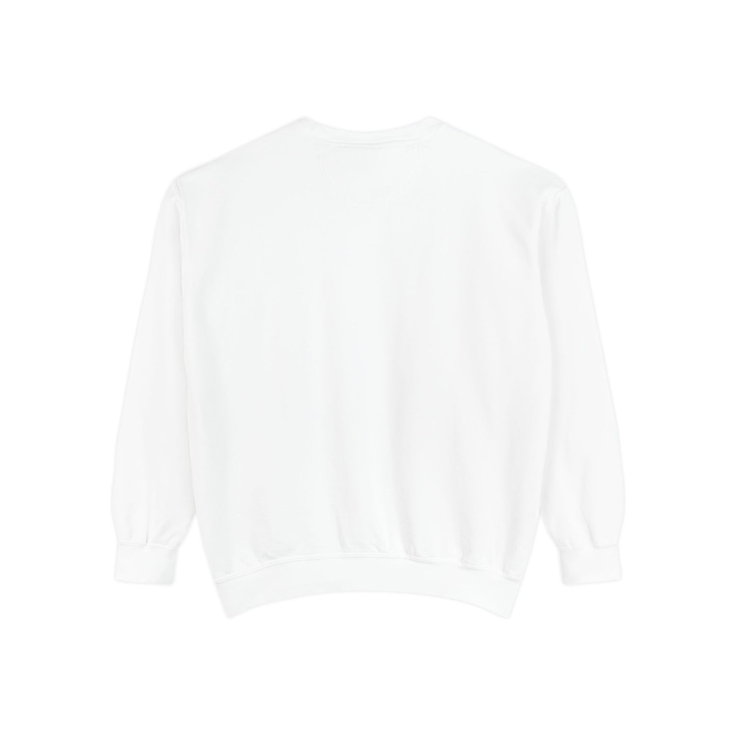 “Sip of Sacrifice” Embroidered Crewneck — Disciple Dad (Water-Into-Wine Drop Collection)