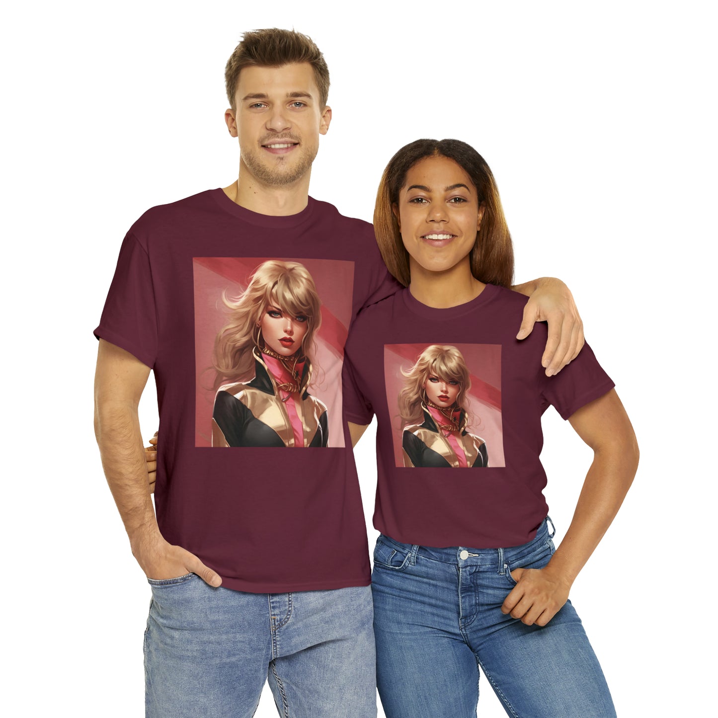 Anime Taylor Swift 4 - Unisex Heavy Cotton Tee