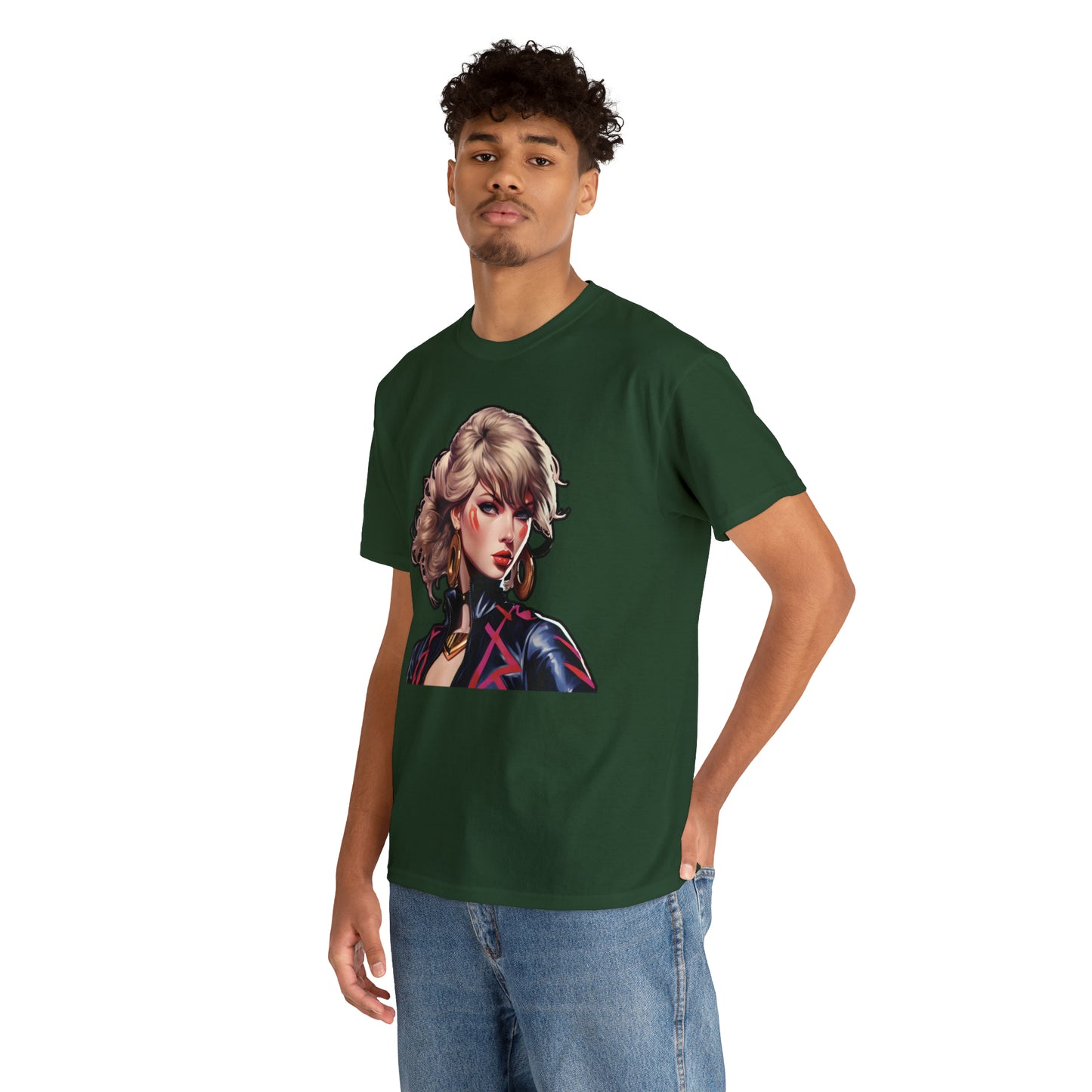 Anime Taylor Swift 2- Unisex Heavy Cotton Tee