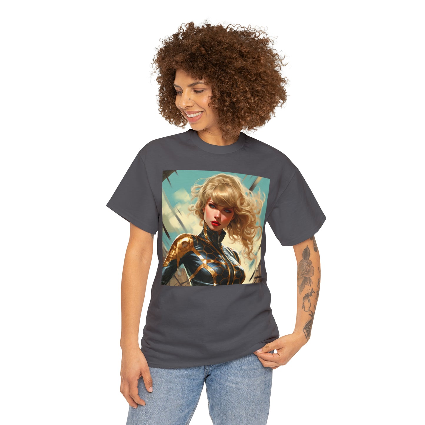 Anime Taylor Swift 3 - Unisex Heavy Cotton Tee
