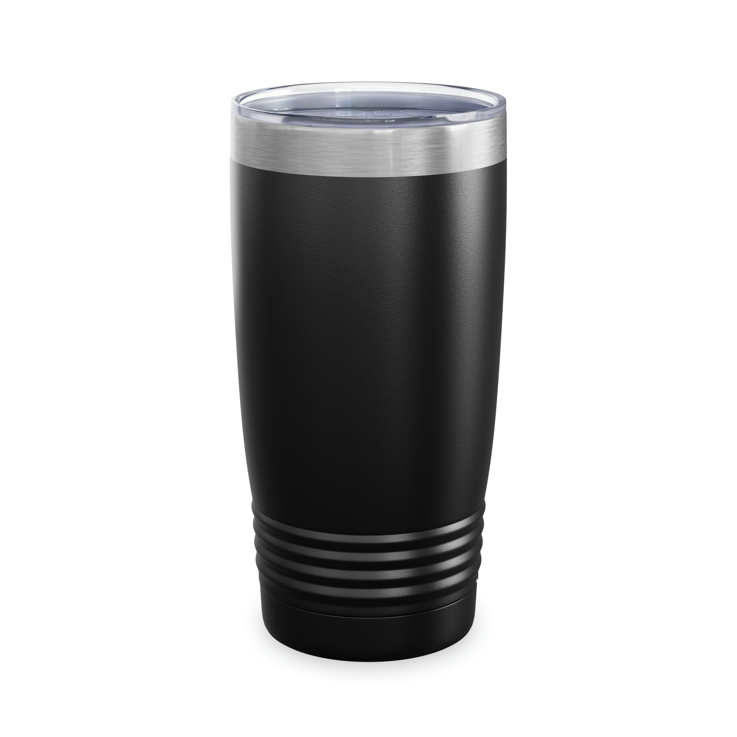 CR Celebrate Recovery Basic Logo White Ringneck Tumbler, 20oz