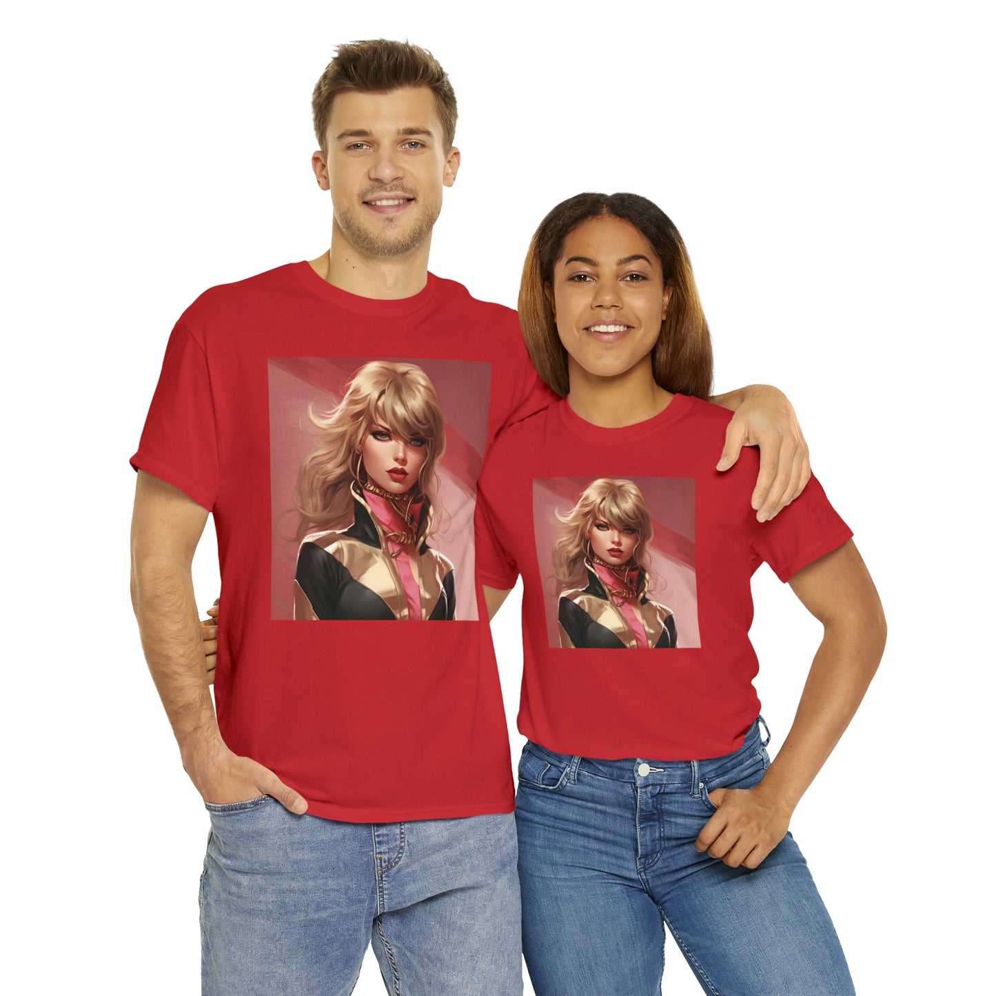 Anime Taylor Swift 4 - Unisex Heavy Cotton Tee