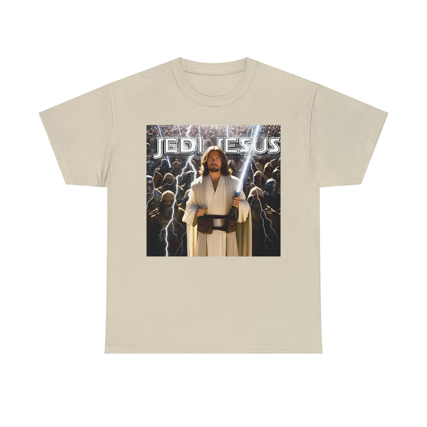 Jedi Jesus Unisex Heavy Cotton Tee