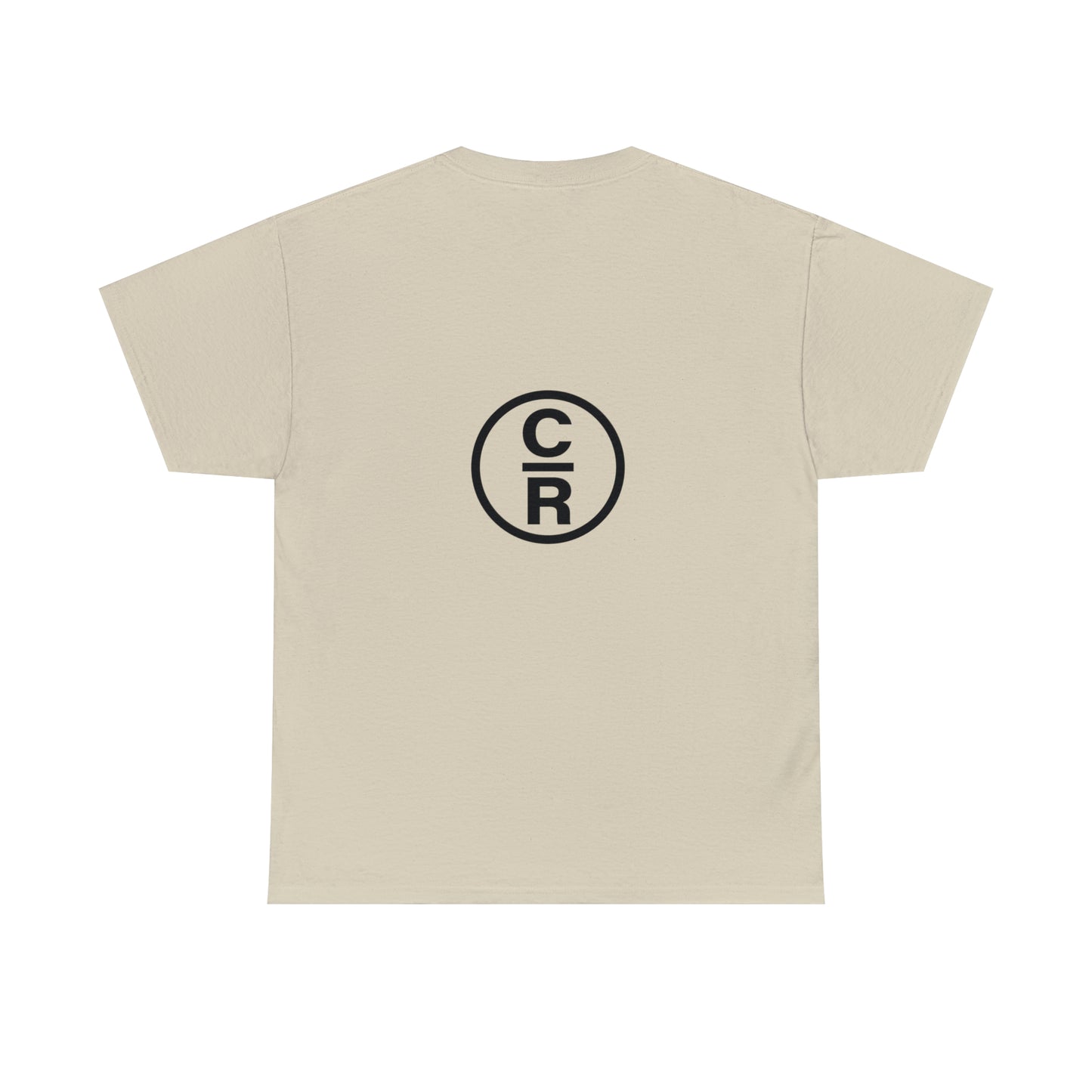 You re EXACTLY where you need to be  - CR Celebrate Recovery Classic Logo - Unisex Heavy Cotton Tee