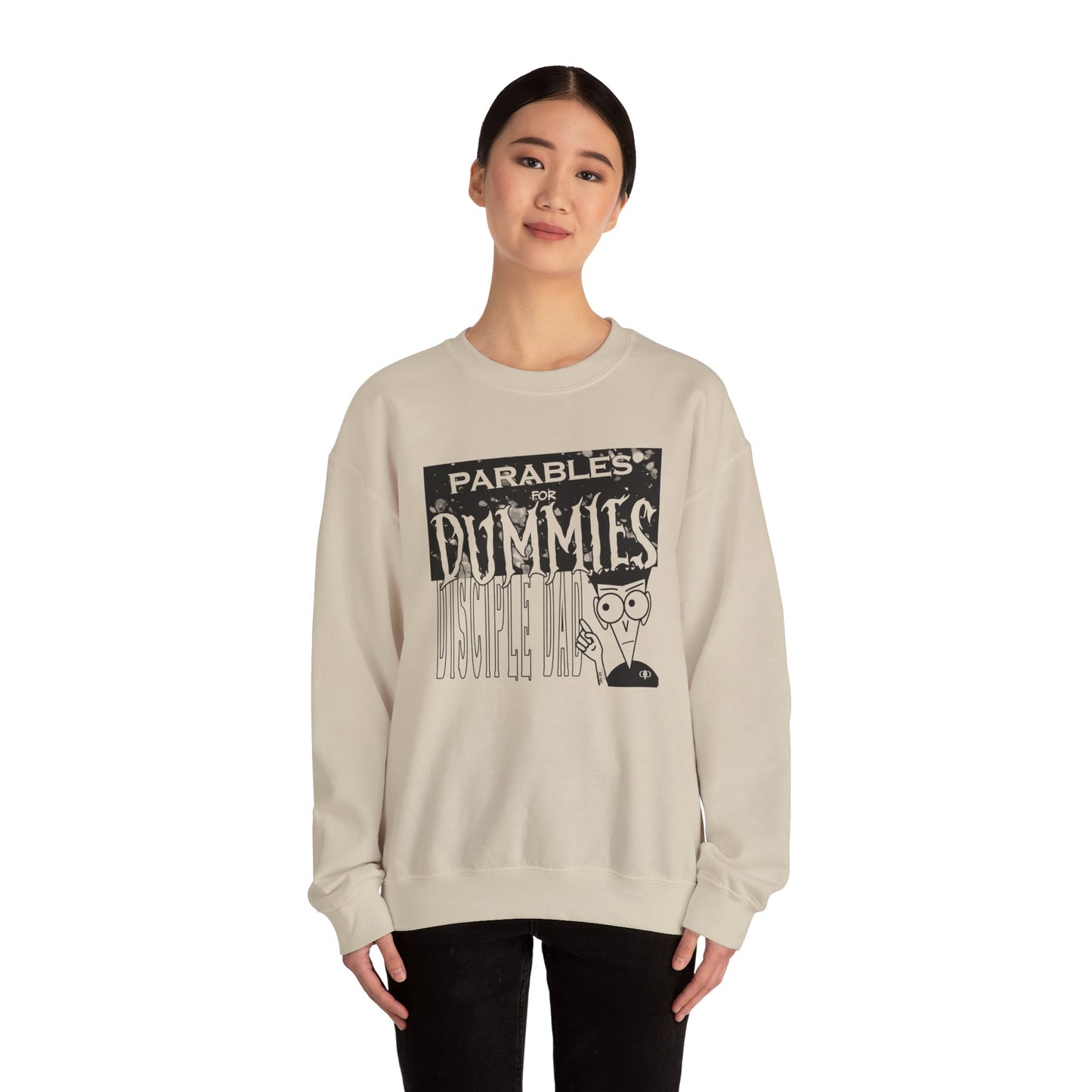 Parables For Dummies Graphic Sweatshirt — Christian Discipleship Pullover
