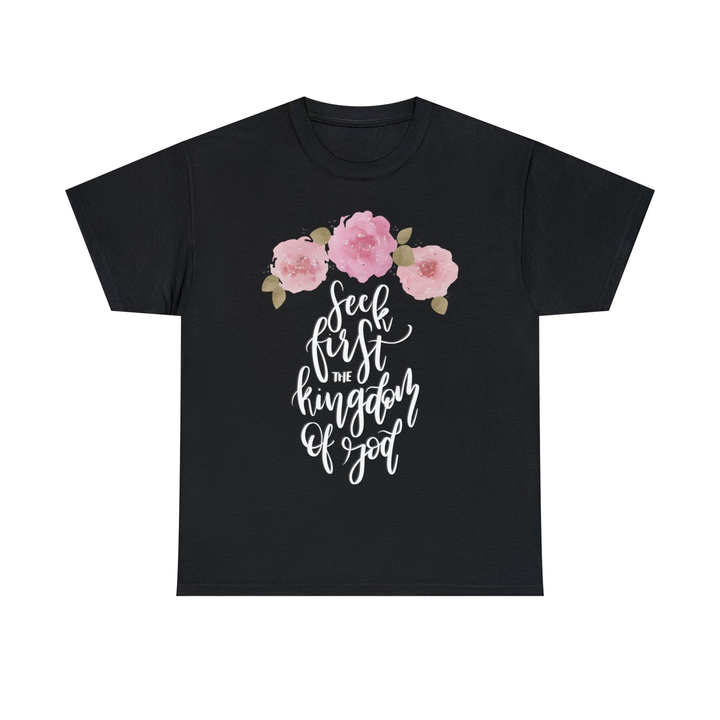 Seek First the Kingdom of God Unisex Heavy Cotton Tee
