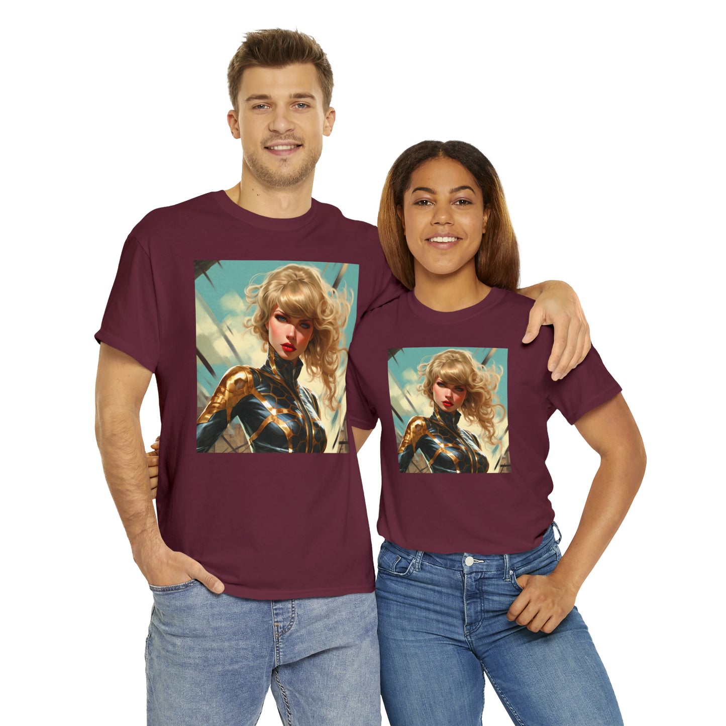 Anime Taylor Swift 3 - Unisex Heavy Cotton Tee