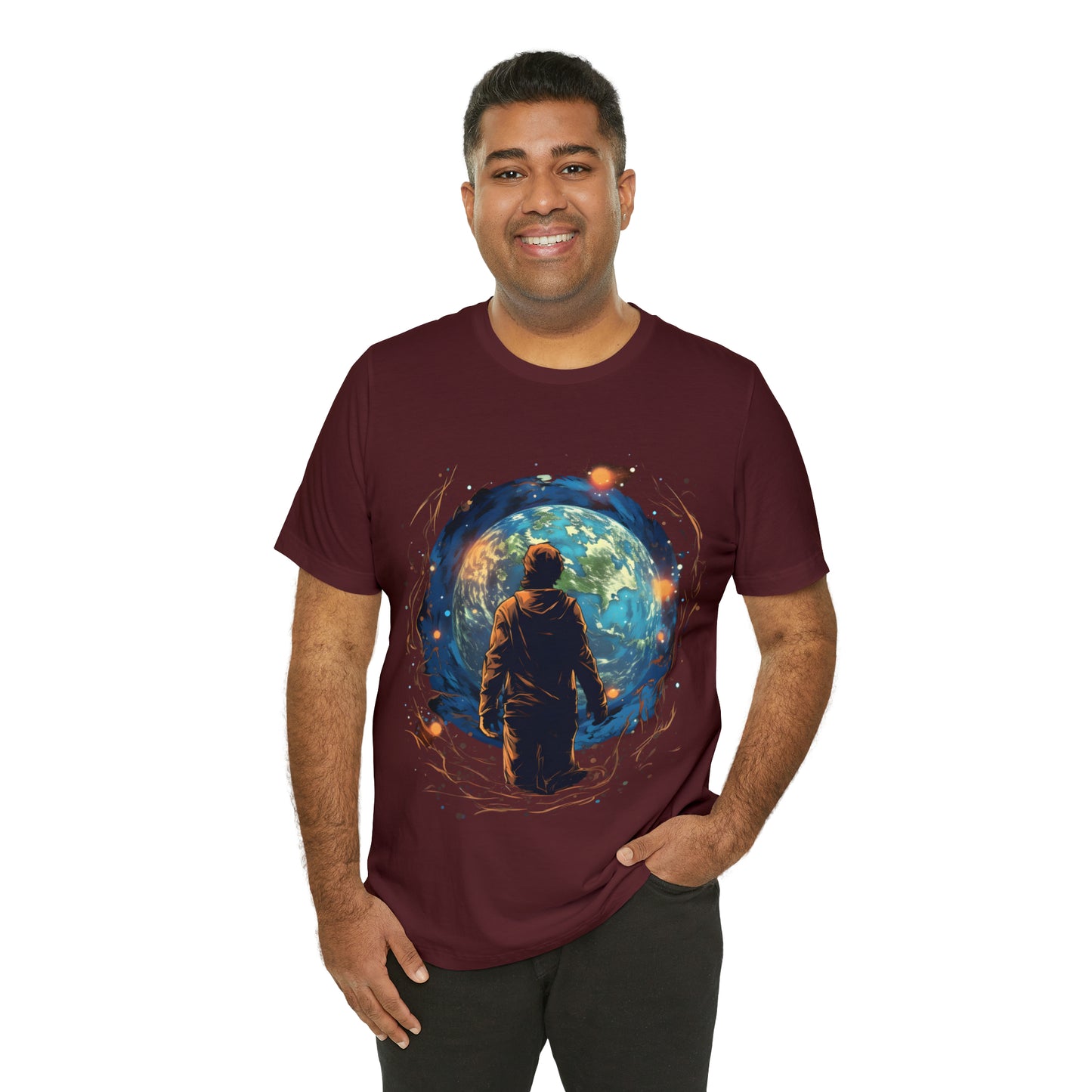 Jeremiah 29:11 “Whole World Ahead of You” Unisex Jersey Short Sleeve Tee