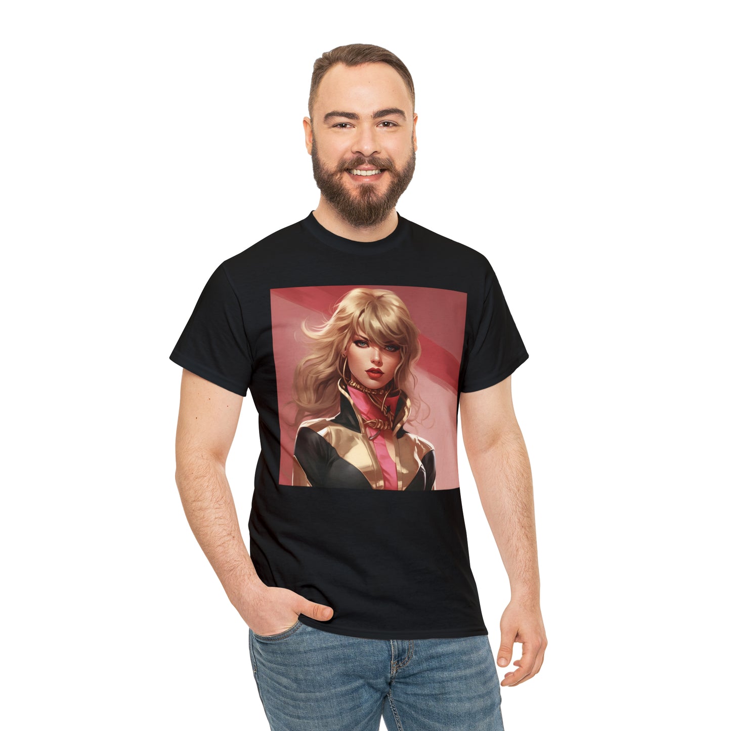 Anime Taylor Swift 4 - Unisex Heavy Cotton Tee