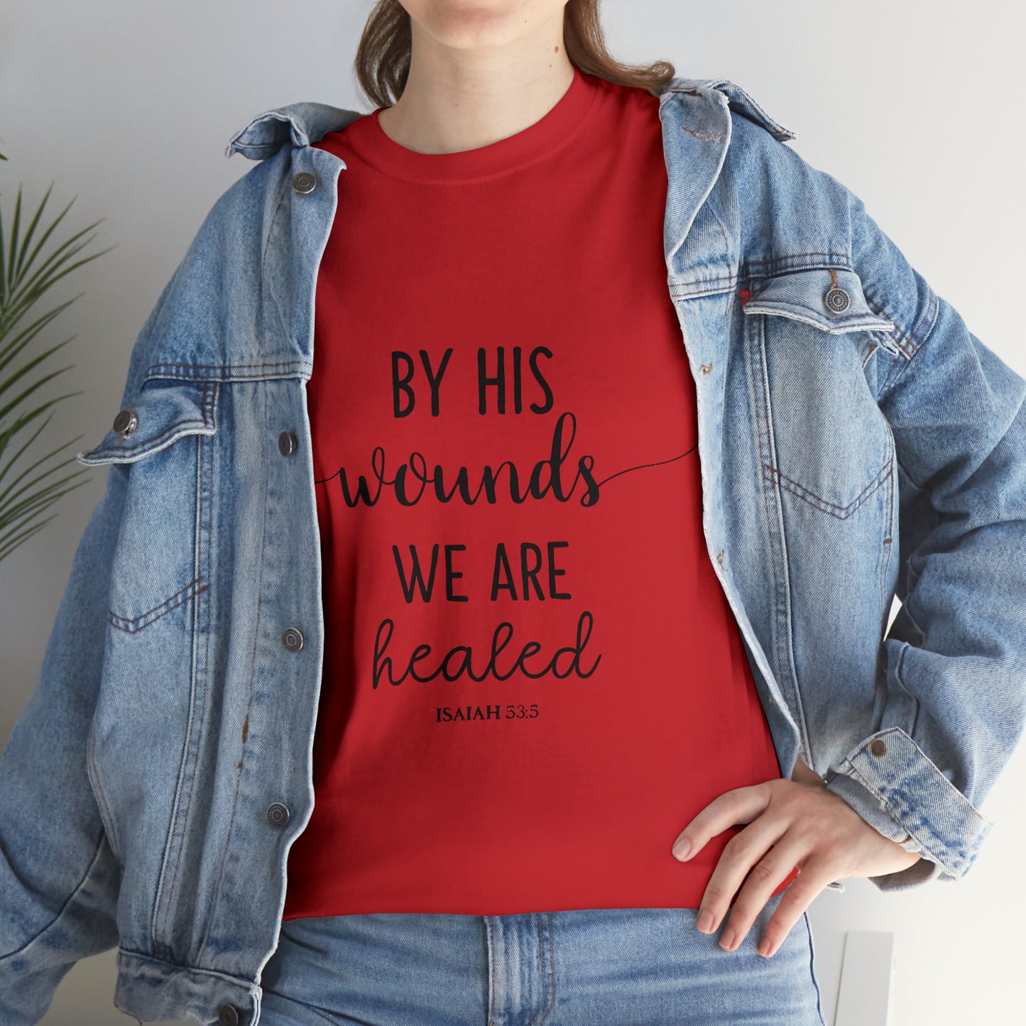 By HIS wounds we are healed - Isaiah - CR Celebrate Recovery Classic Logo - Ultra Cotton Long Sleeve Tee