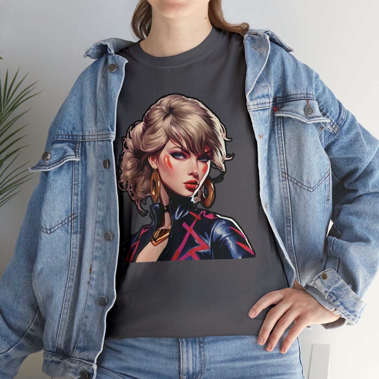 Anime Taylor Swift 2- Unisex Heavy Cotton Tee