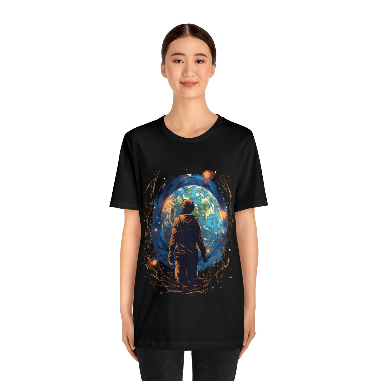 Jeremiah 29:11 “Whole World Ahead of You” Unisex Jersey Short Sleeve Tee