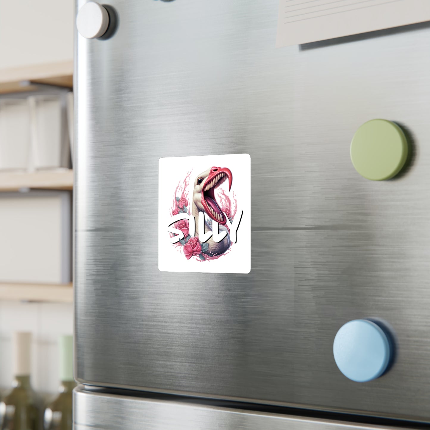 Aggressively Silly Goose - Kiss-Cut Vinyl Decals