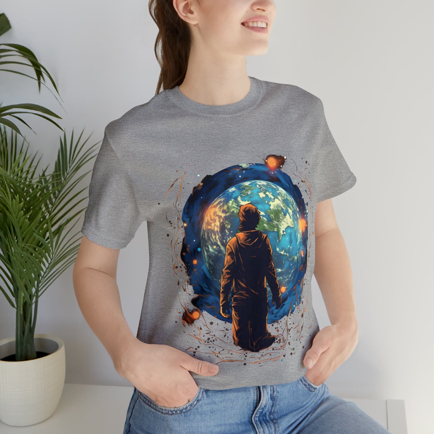 Jeremiah 29:11 “Whole World Ahead of You” Unisex Jersey Short Sleeve Tee