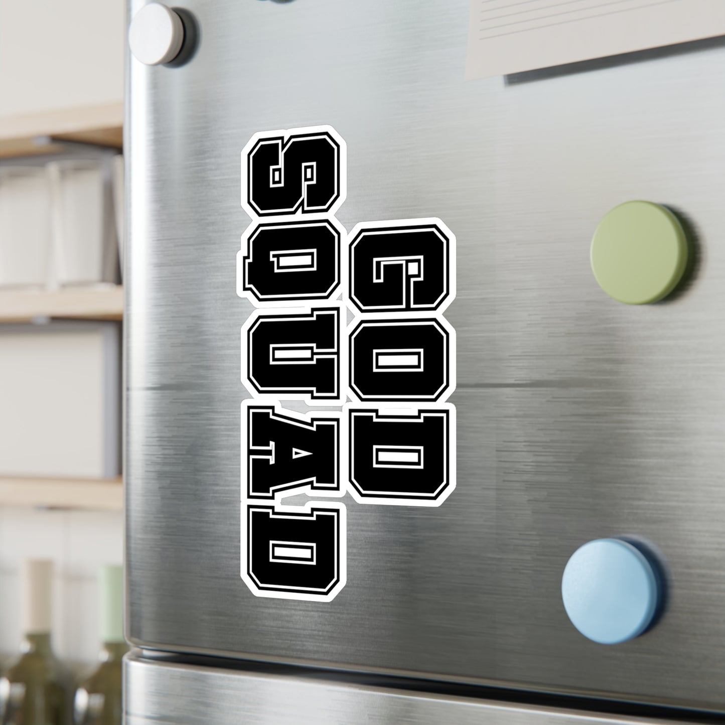 God Squad - Kiss-Cut Vinyl Decals