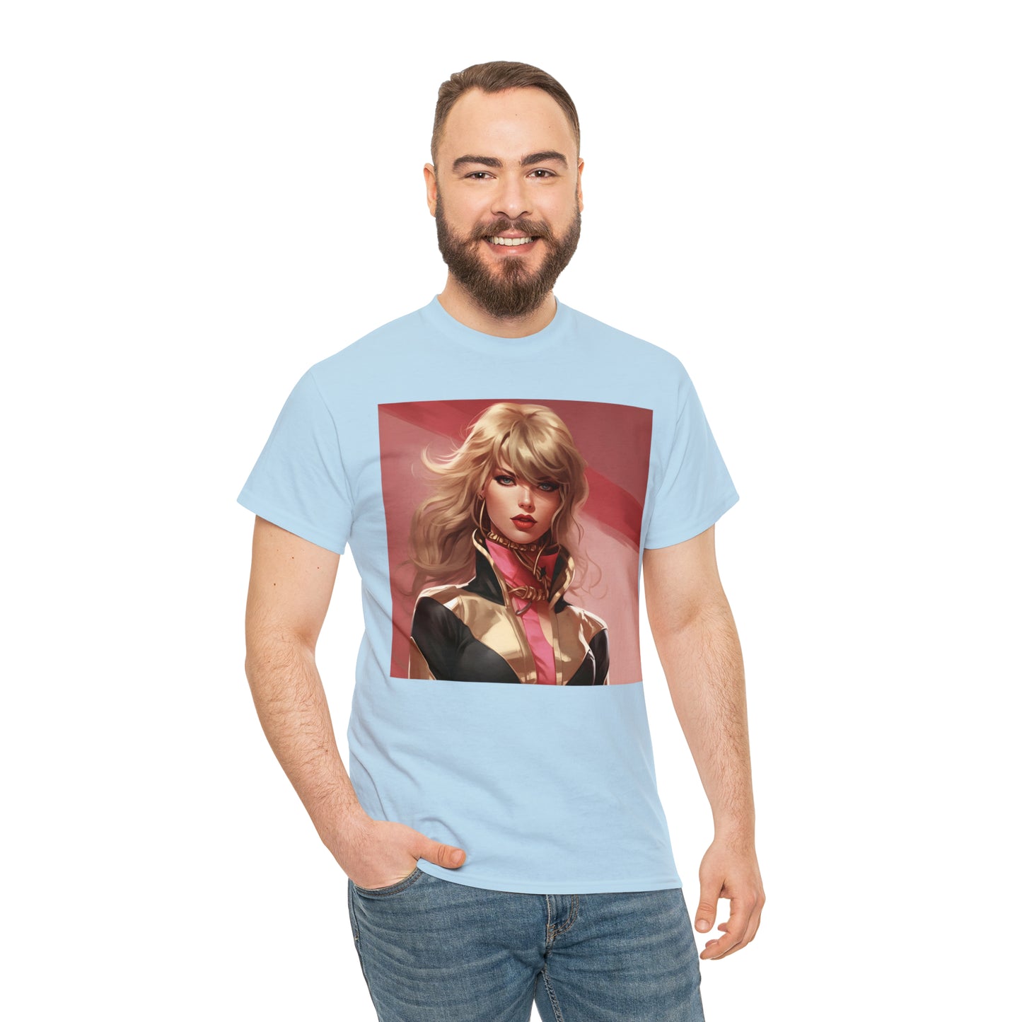 Anime Taylor Swift 4 - Unisex Heavy Cotton Tee