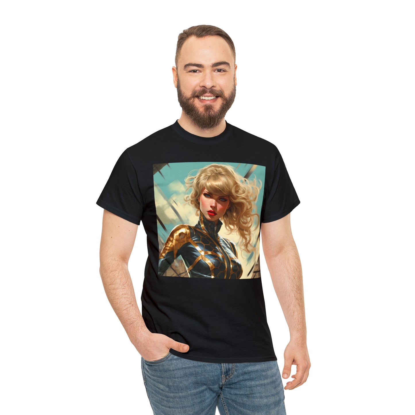 Anime Taylor Swift 3 - Unisex Heavy Cotton Tee