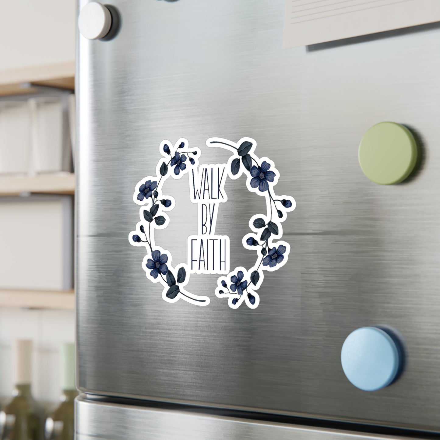 Walk by Faith Kiss-Cut Vinyl Decals