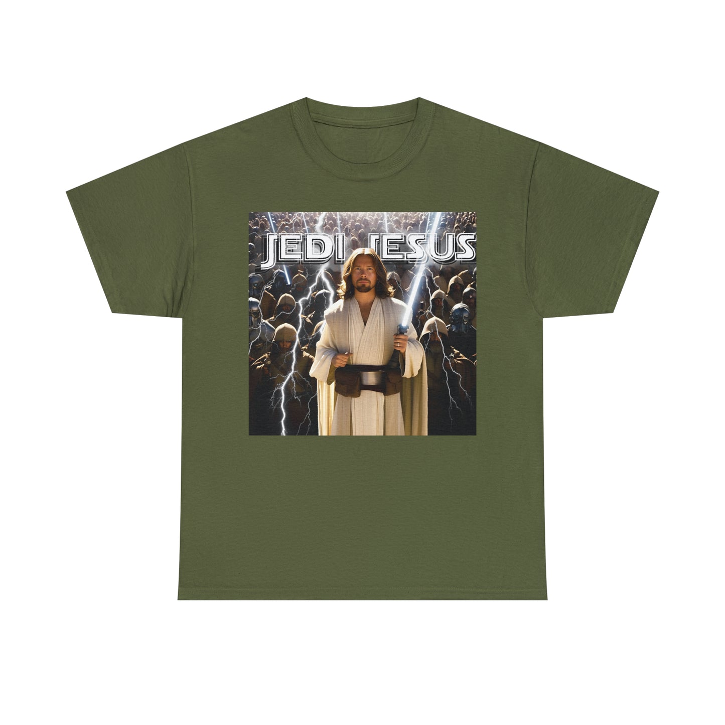 Jedi Jesus Unisex Heavy Cotton Tee