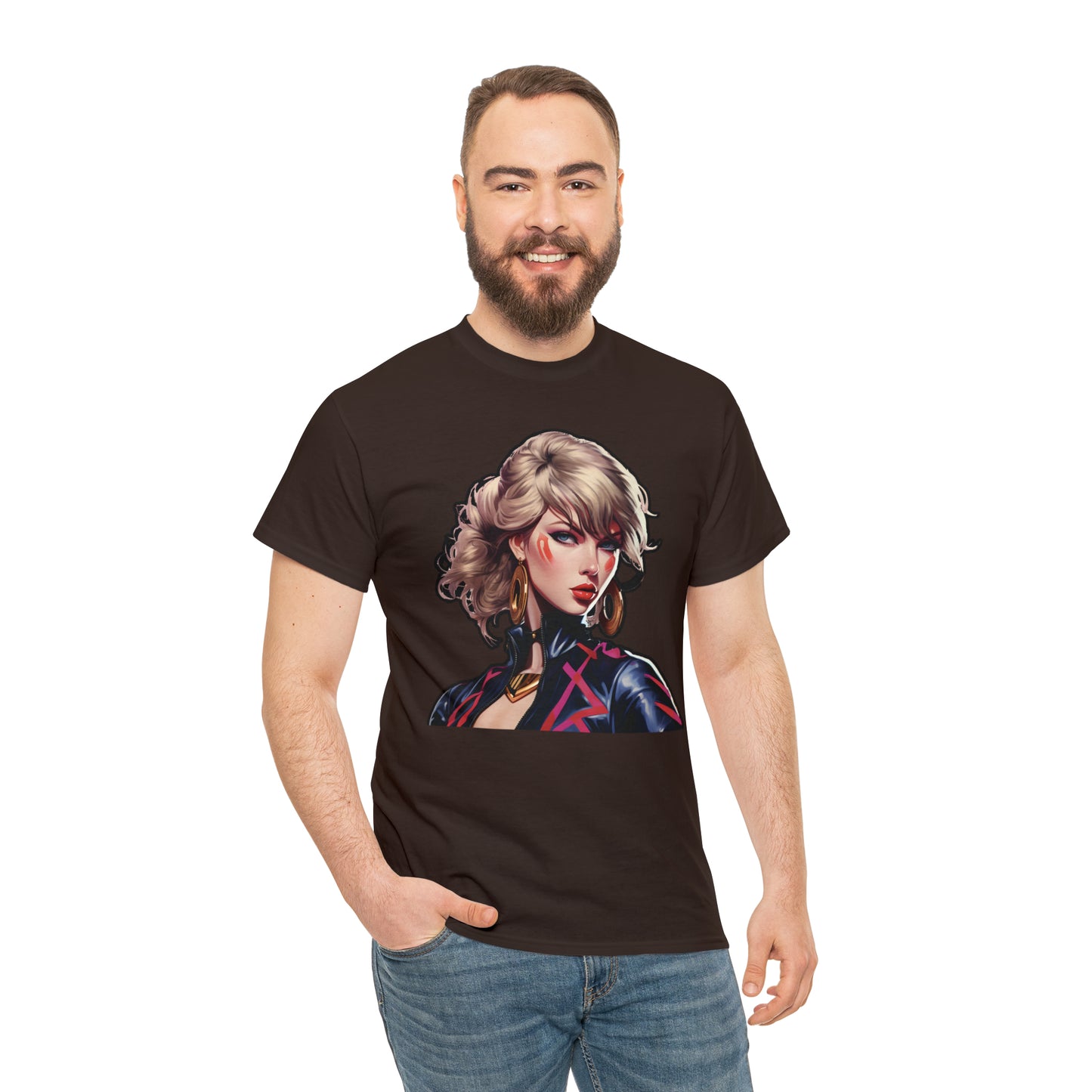 Anime Taylor Swift 2- Unisex Heavy Cotton Tee