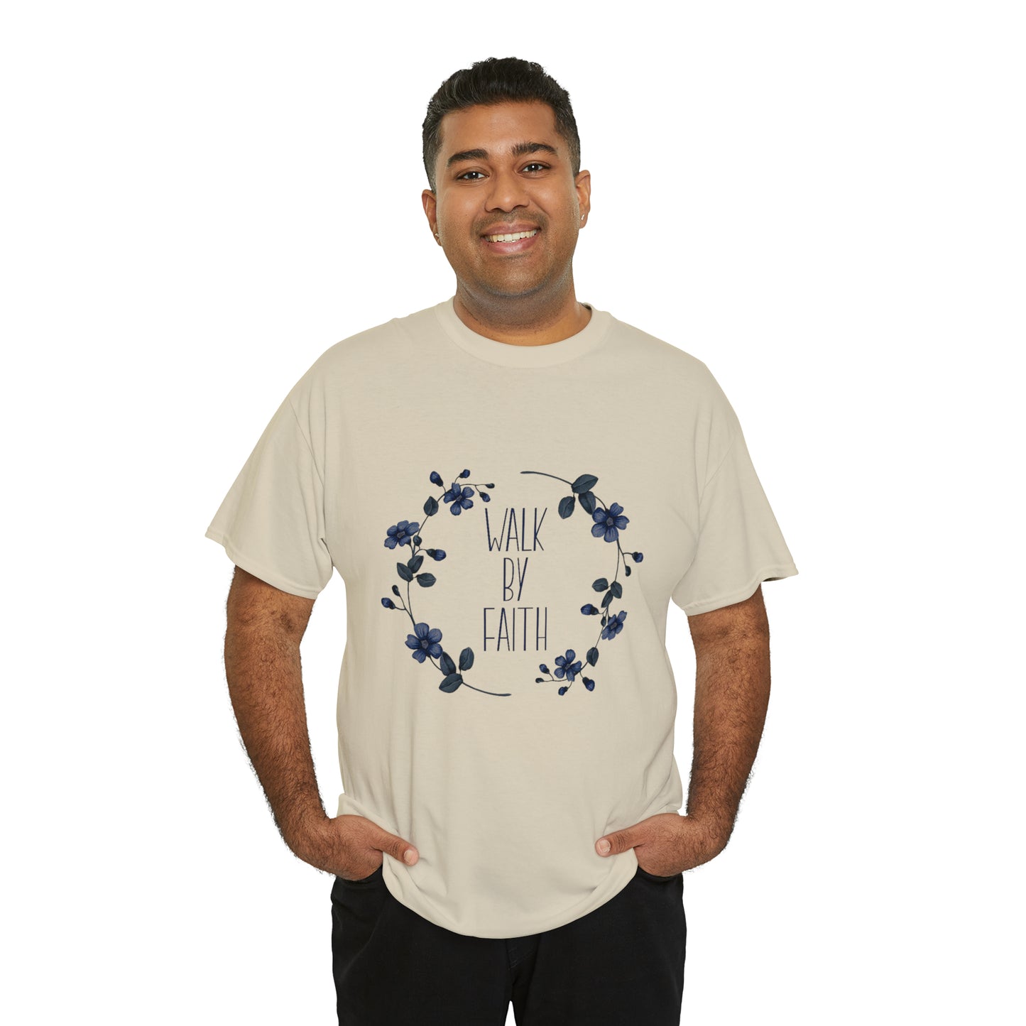 Walk by FAITH Unisex Heavy Cotton Tee