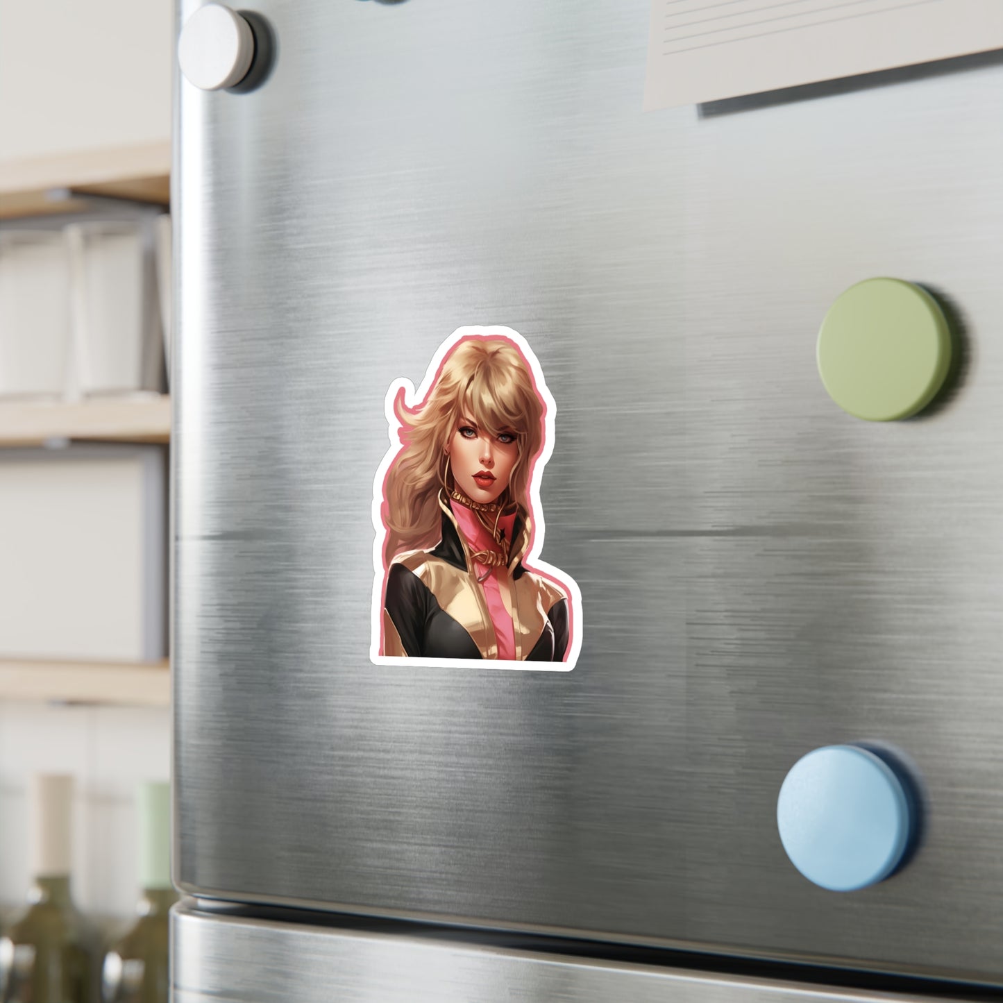 Anime Taylor Swift 4- Kiss-Cut Vinyl Decals