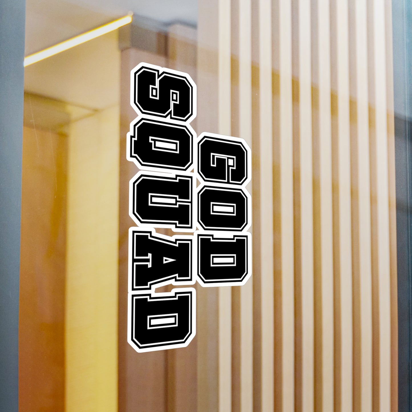 God Squad - Kiss-Cut Vinyl Decals