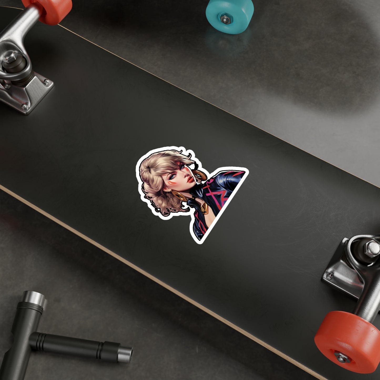 Anime Taylor Swift 2- Kiss-Cut Vinyl Decals