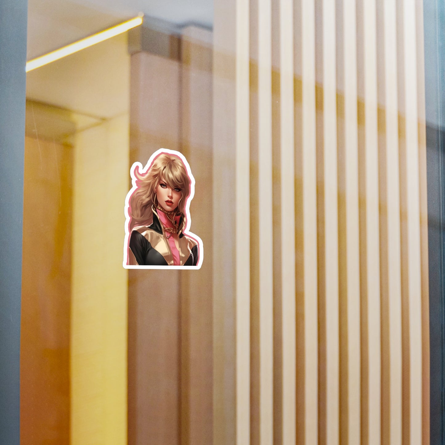 Anime Taylor Swift 4- Kiss-Cut Vinyl Decals