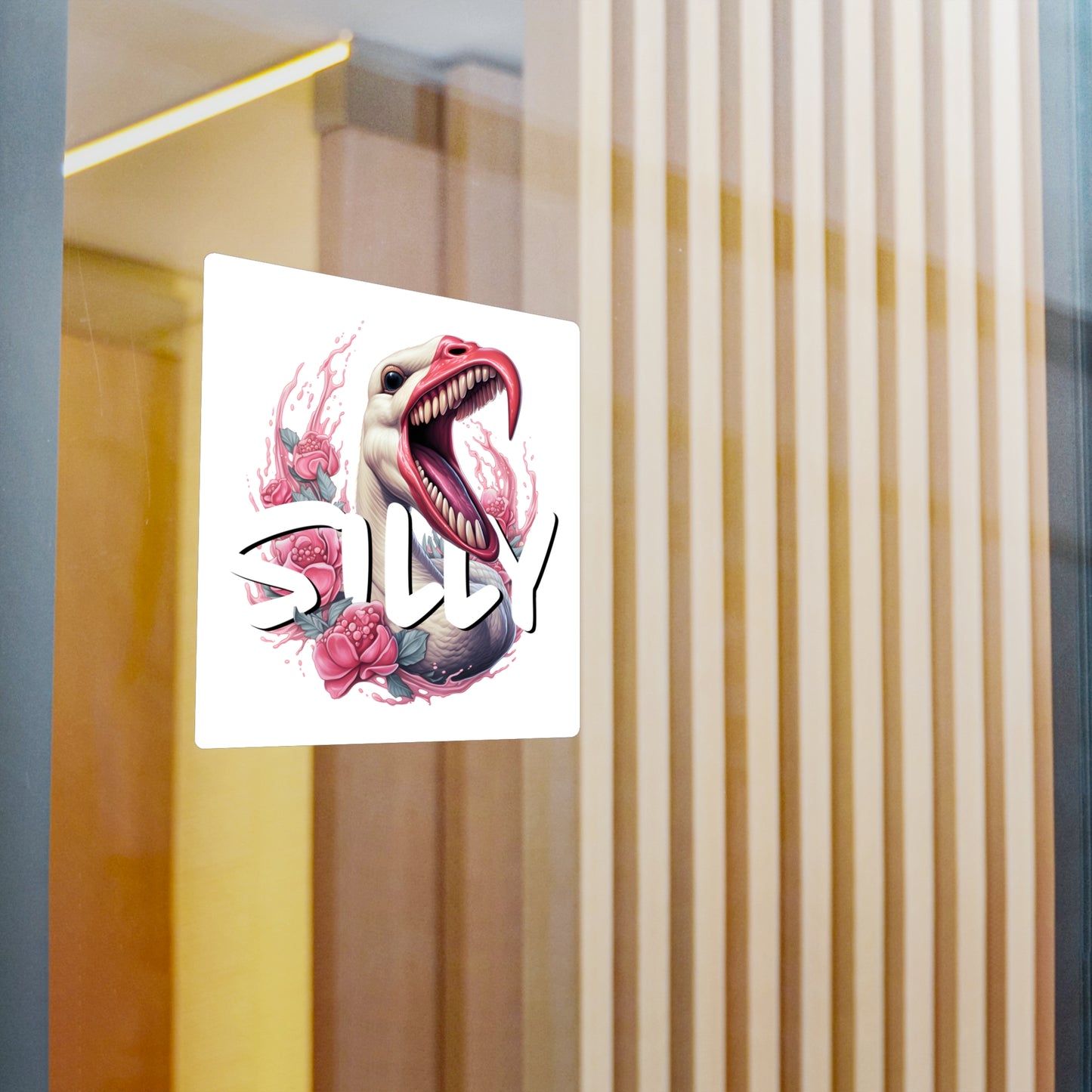 Aggressively Silly Goose - Kiss-Cut Vinyl Decals