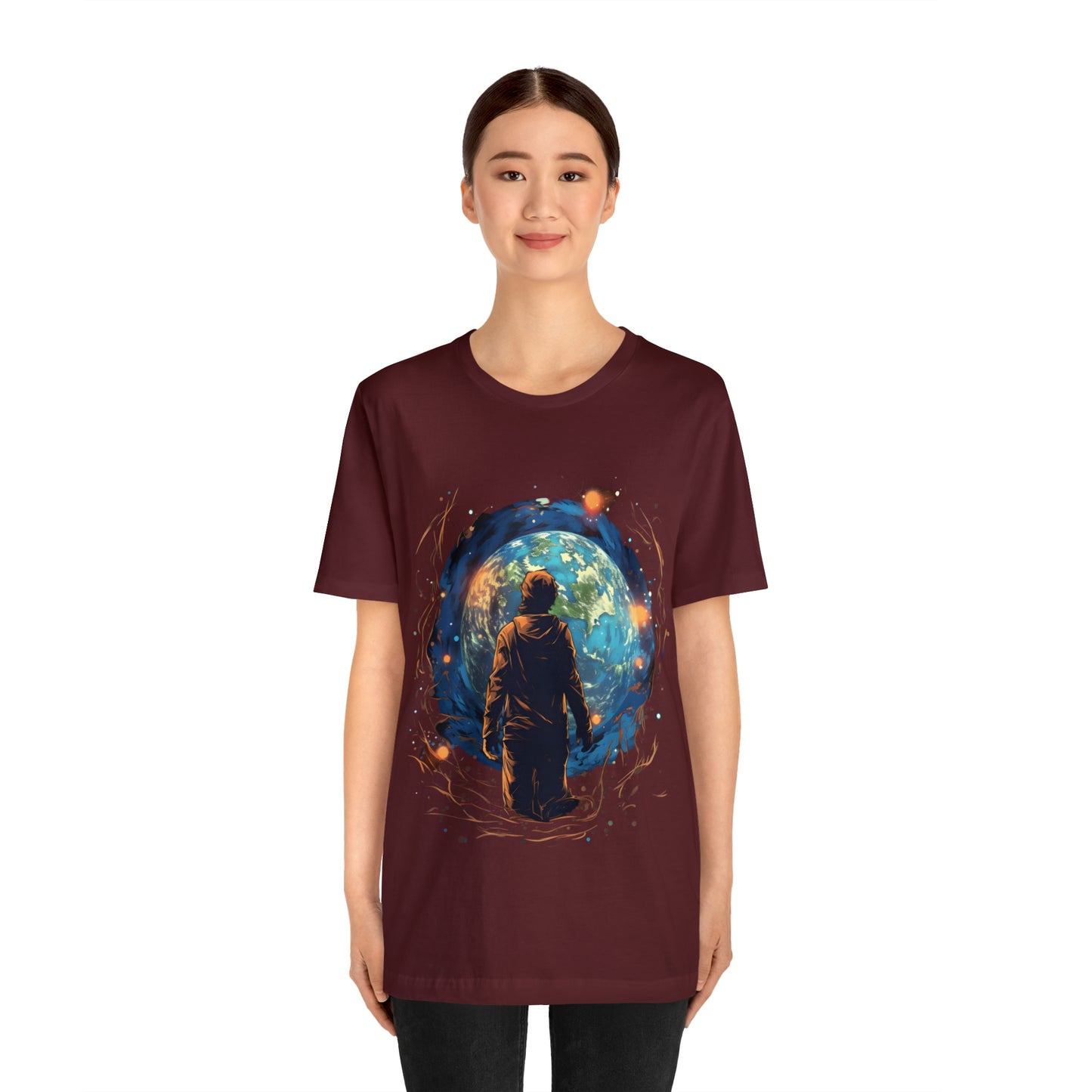 Jeremiah 29:11 “Whole World Ahead of You” Unisex Jersey Short Sleeve Tee