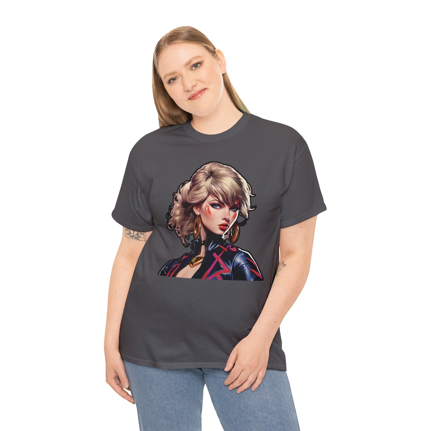 Anime Taylor Swift 2- Unisex Heavy Cotton Tee