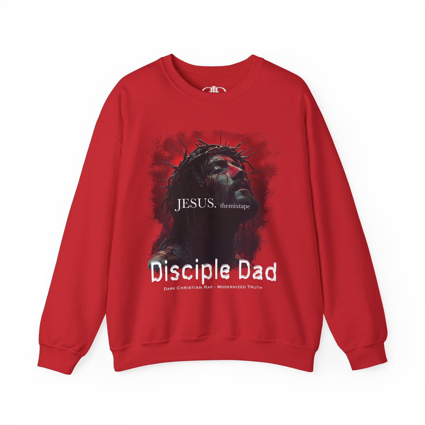 JESUS. themixtape” Crewneck Sweatshirt — Disciple Dad Official Faith Streetwear