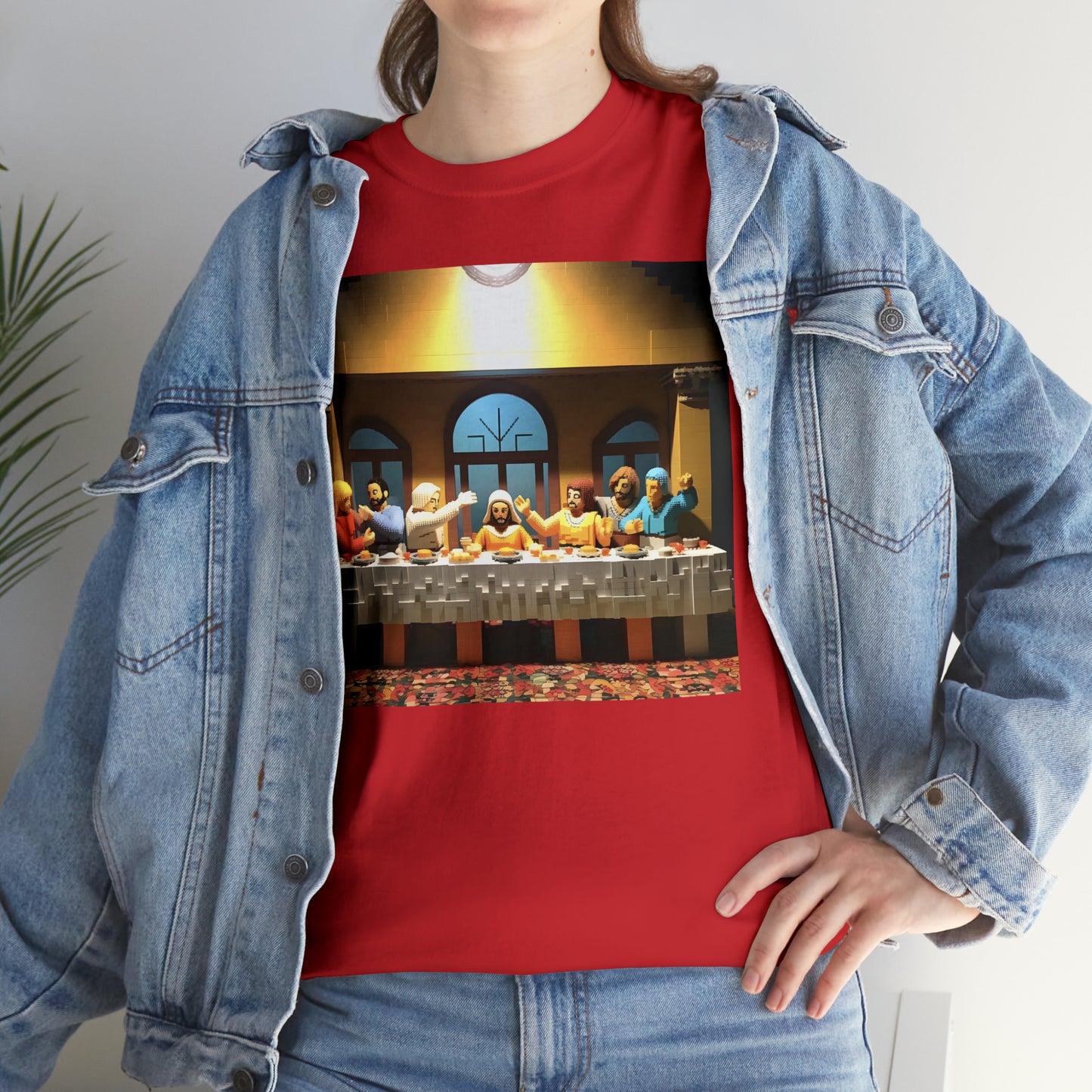 “The Last Supper” LEGO BOX SET -  Unisex Heavy Cotton Tee