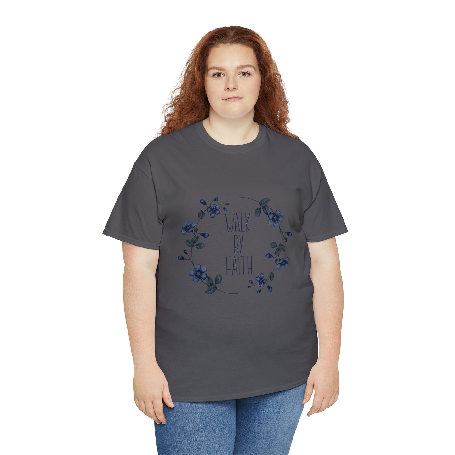 Walk by FAITH Unisex Heavy Cotton Tee